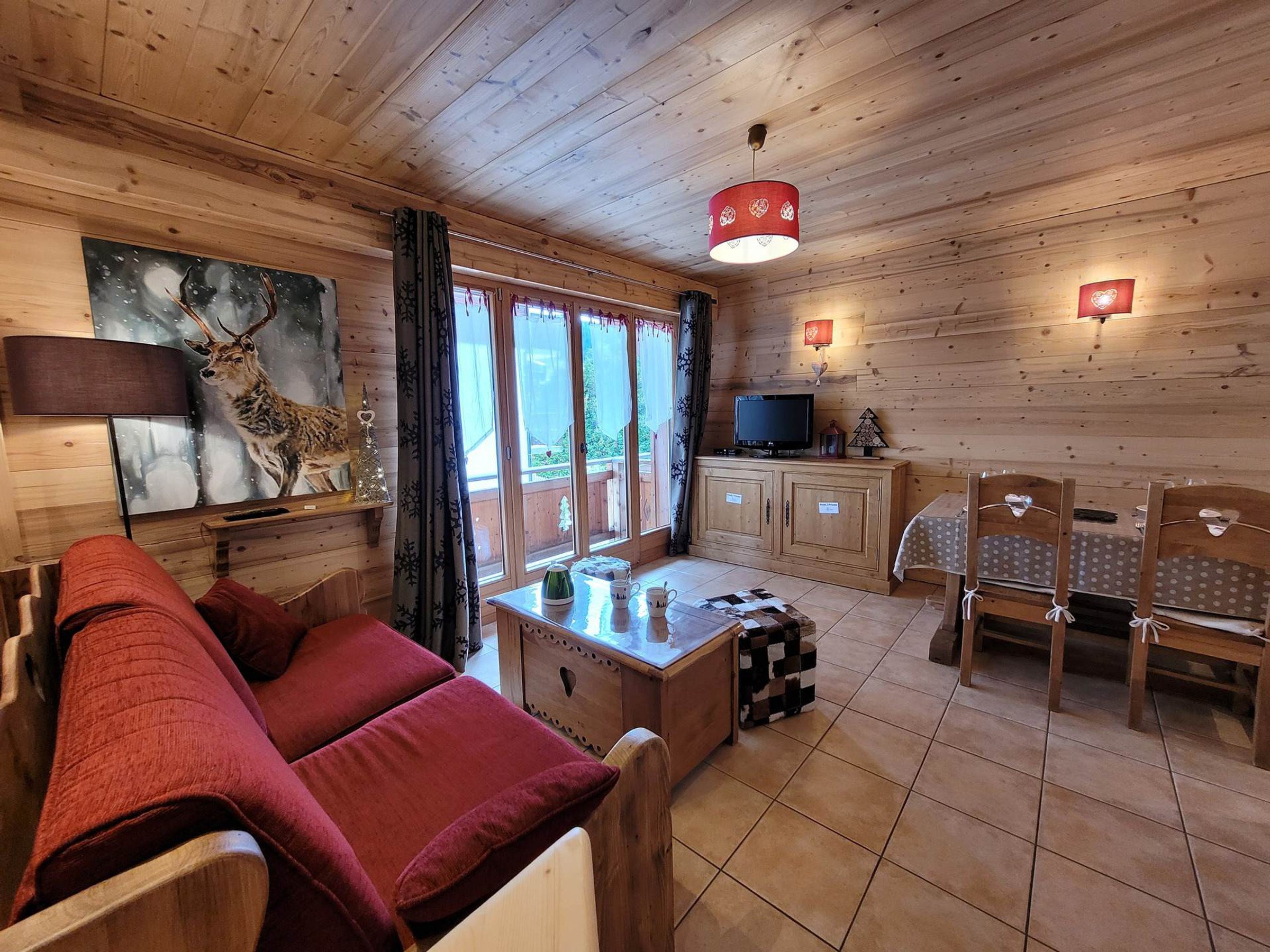 Appartement 3 pièces 4 personnes avec balcon - Résidence EDEN ROC II - Les Gets