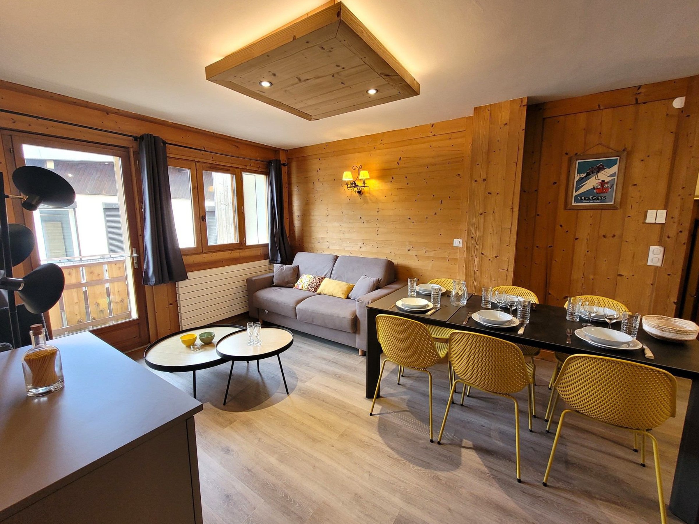 Appartement 3 pièces 6 personnes avec balcon - Résidence LE CENTRE - Les Gets