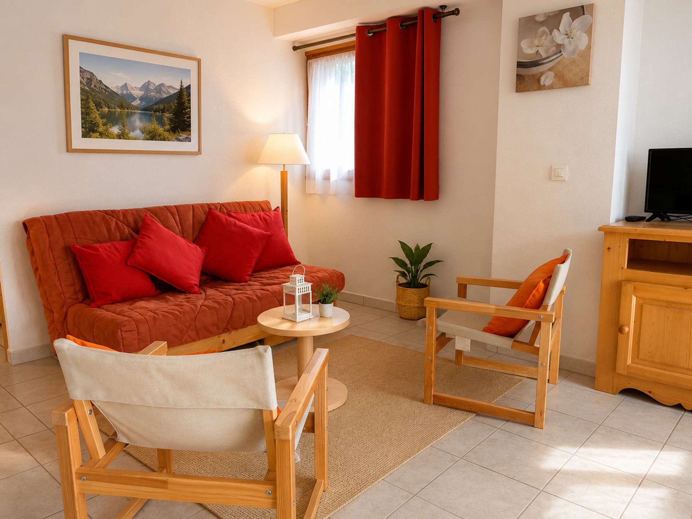 Appartement 3 pièces 6 personnes avec balcon - Résidence MEIJE A - 