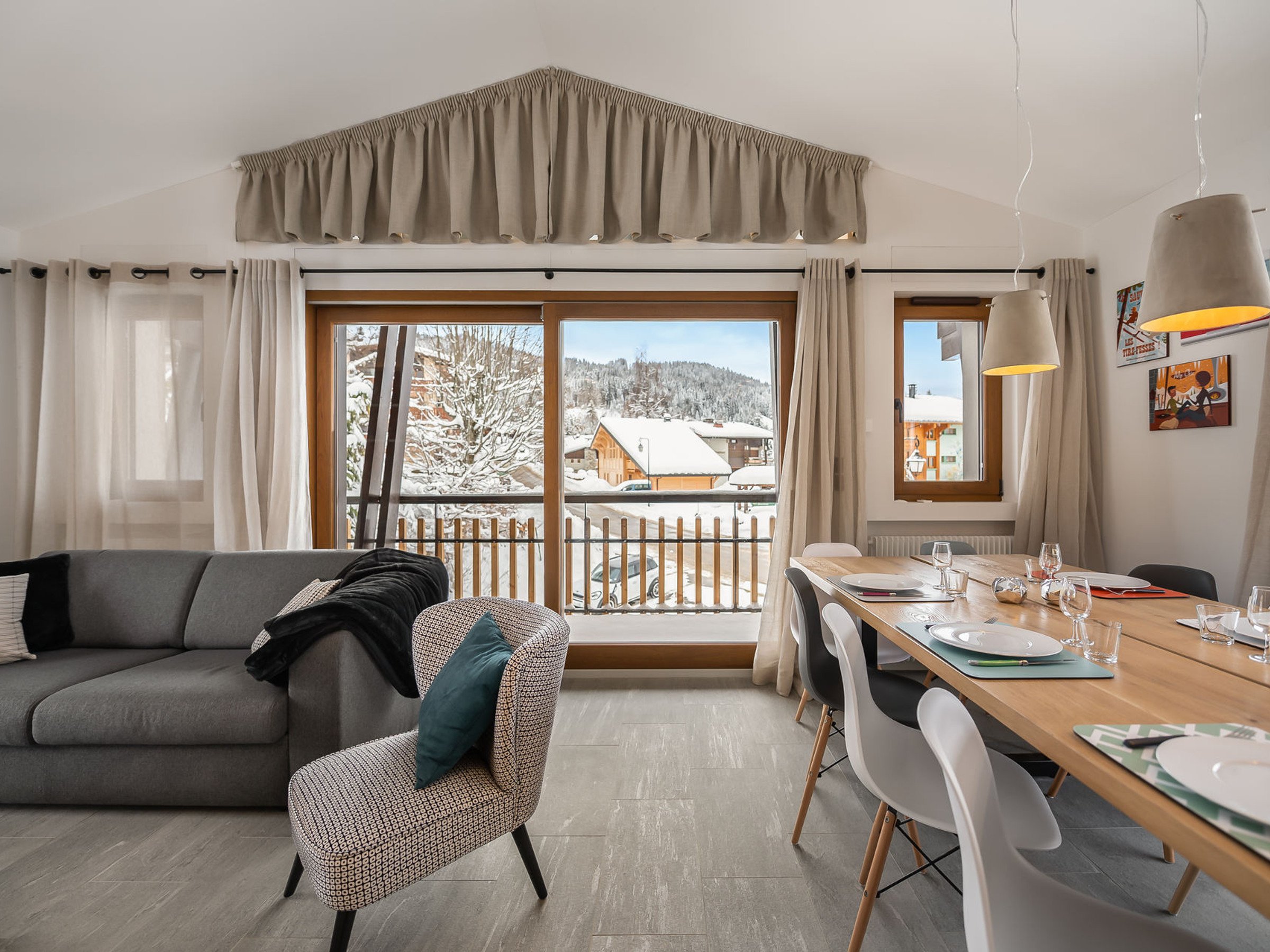 Appartement 3 pièces 6 personnes - Résidence DOUX SOLEIL  - Les Gets