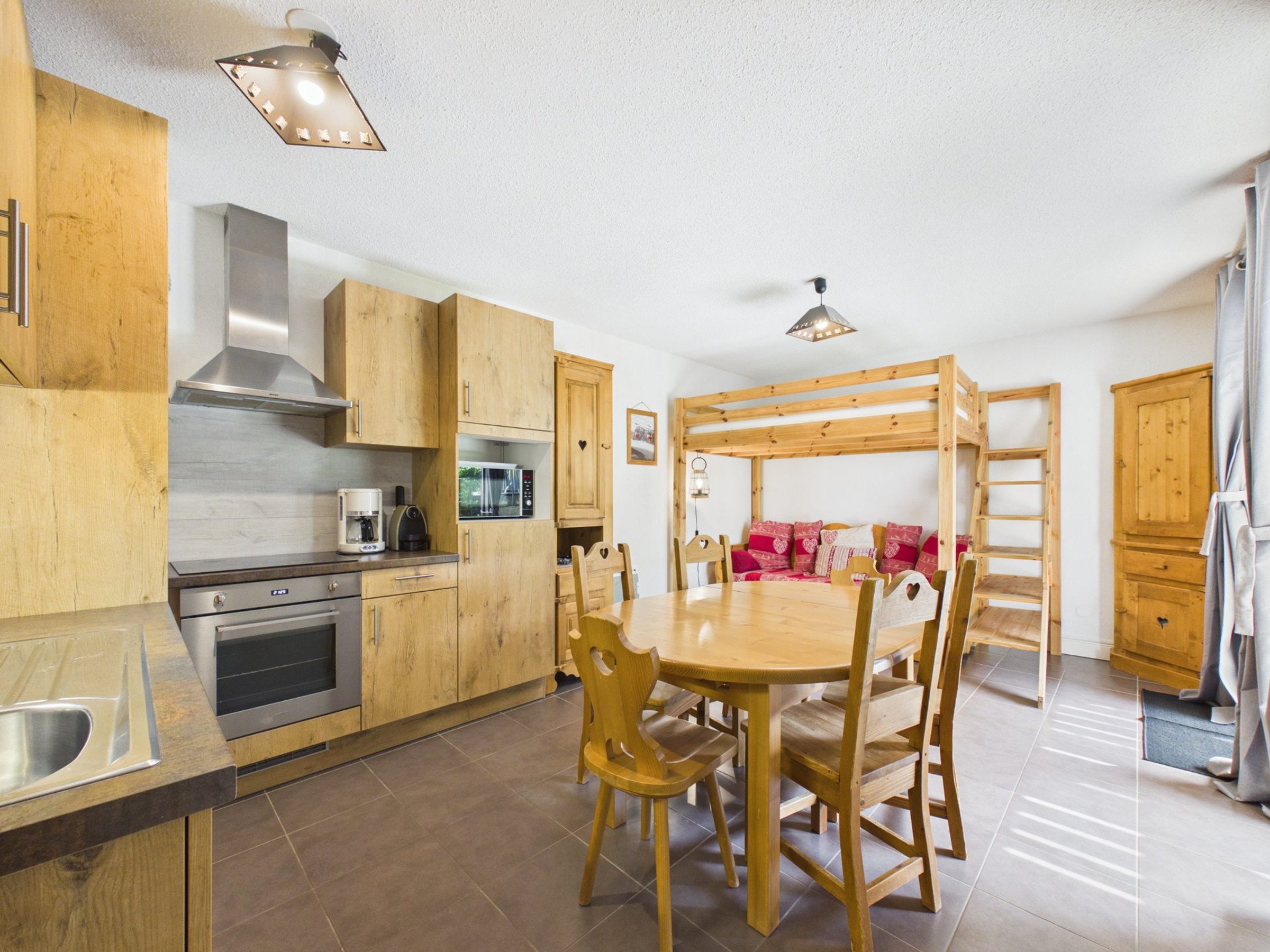 Studio 6 personnes avec terrasse - Résidence LE SCHUSS - Les Gets