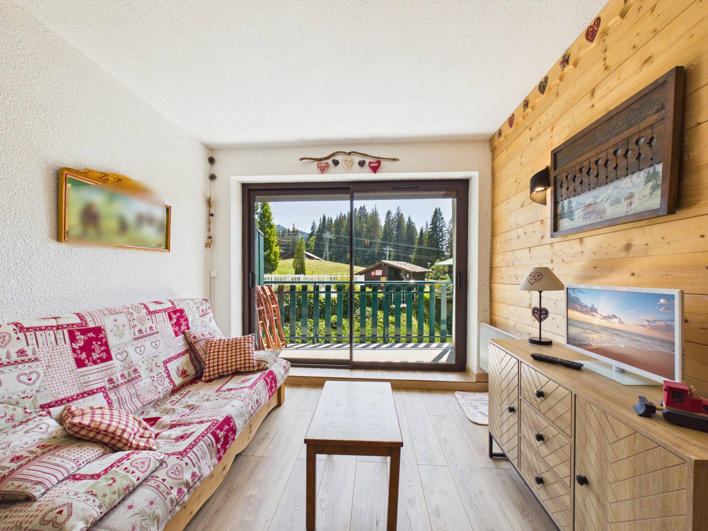 Studio 4 personnes avec balcon - Résidence LE GRIZZLI - Les Gets