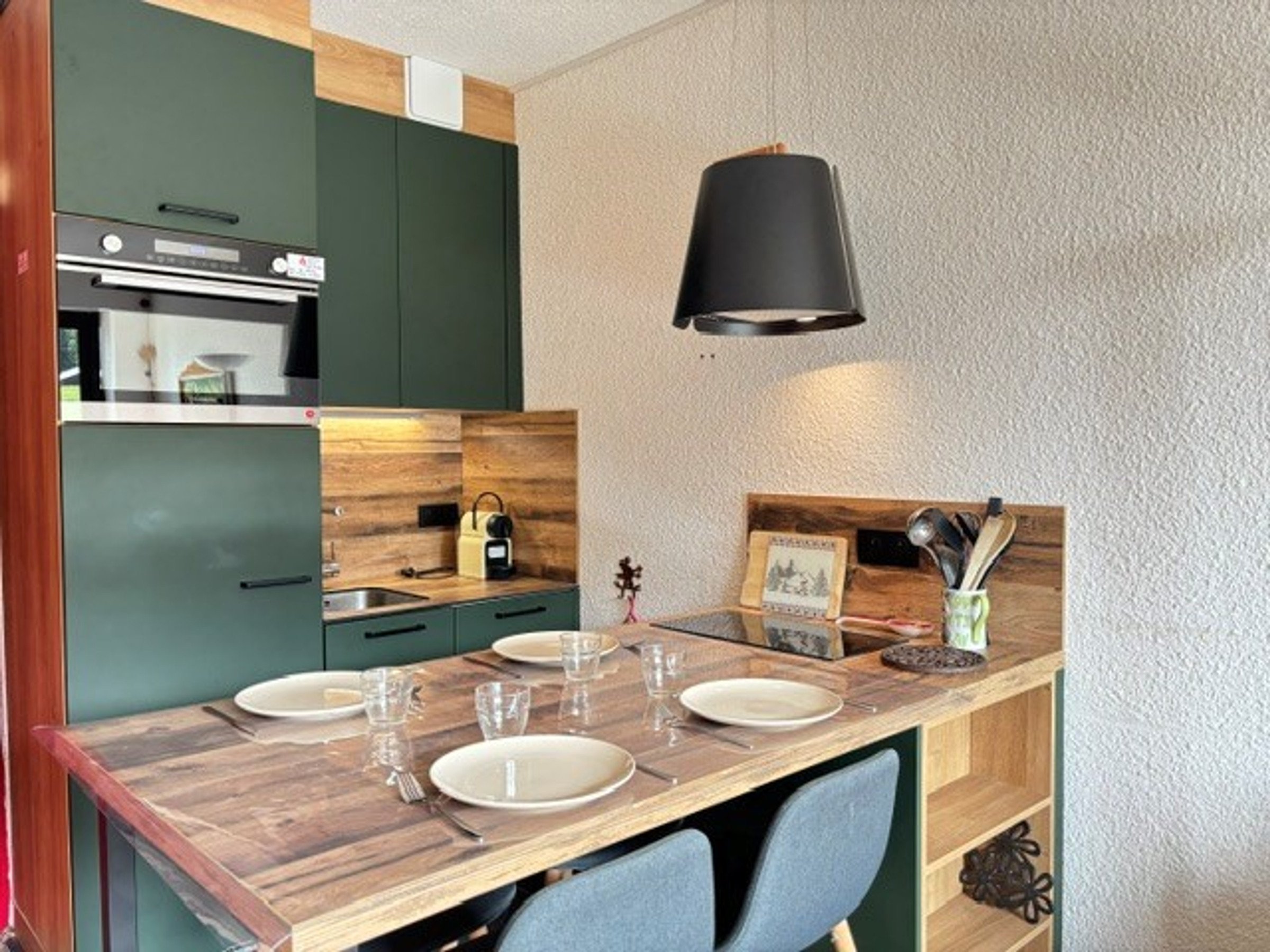 Studio 4 personnes avec balcon - Résidence LE GRIZZLI - Les Gets
