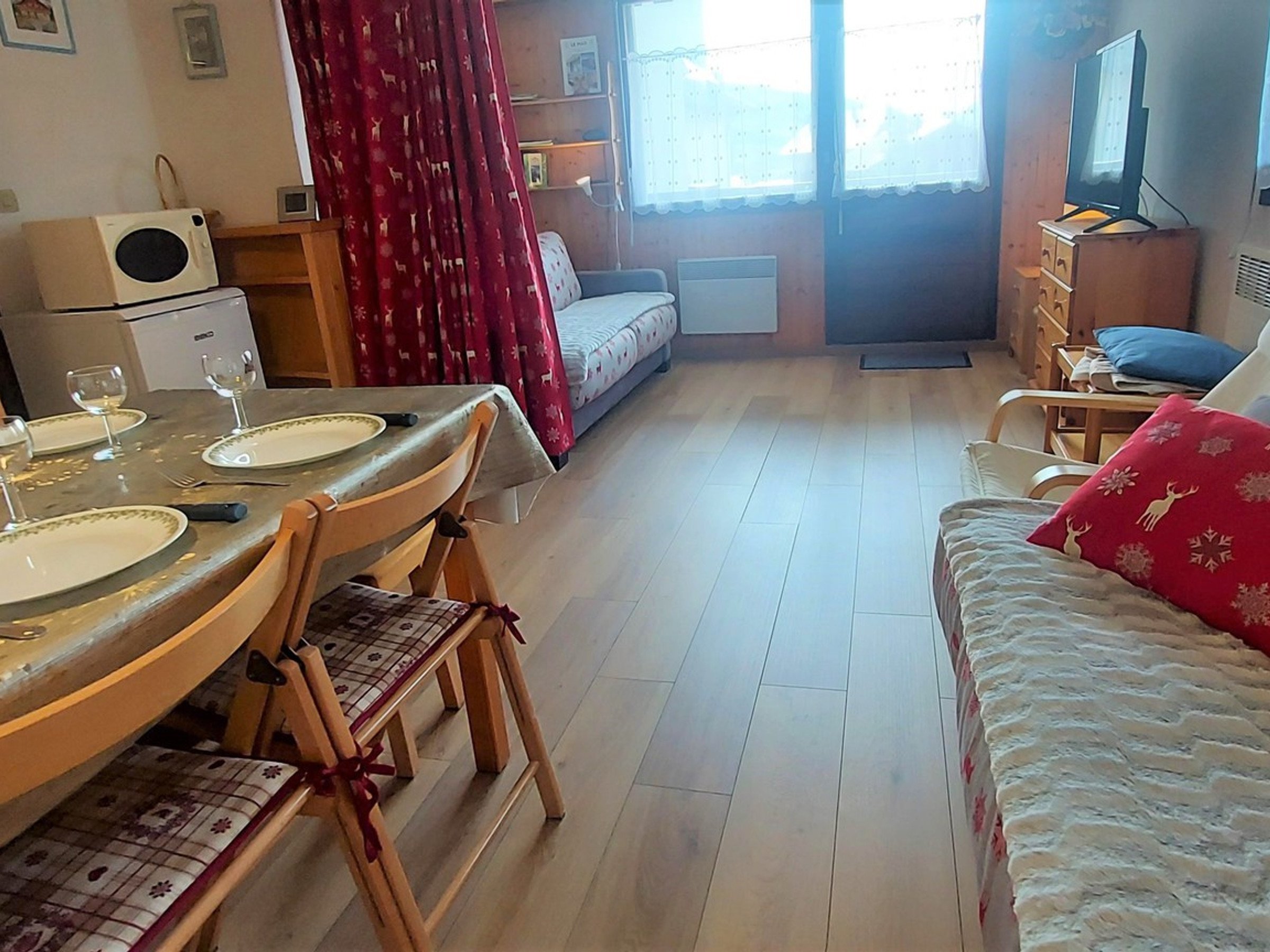 Studio 5 personnes avec balcon - Résidence ESPACES FOUGERES - Samoëns