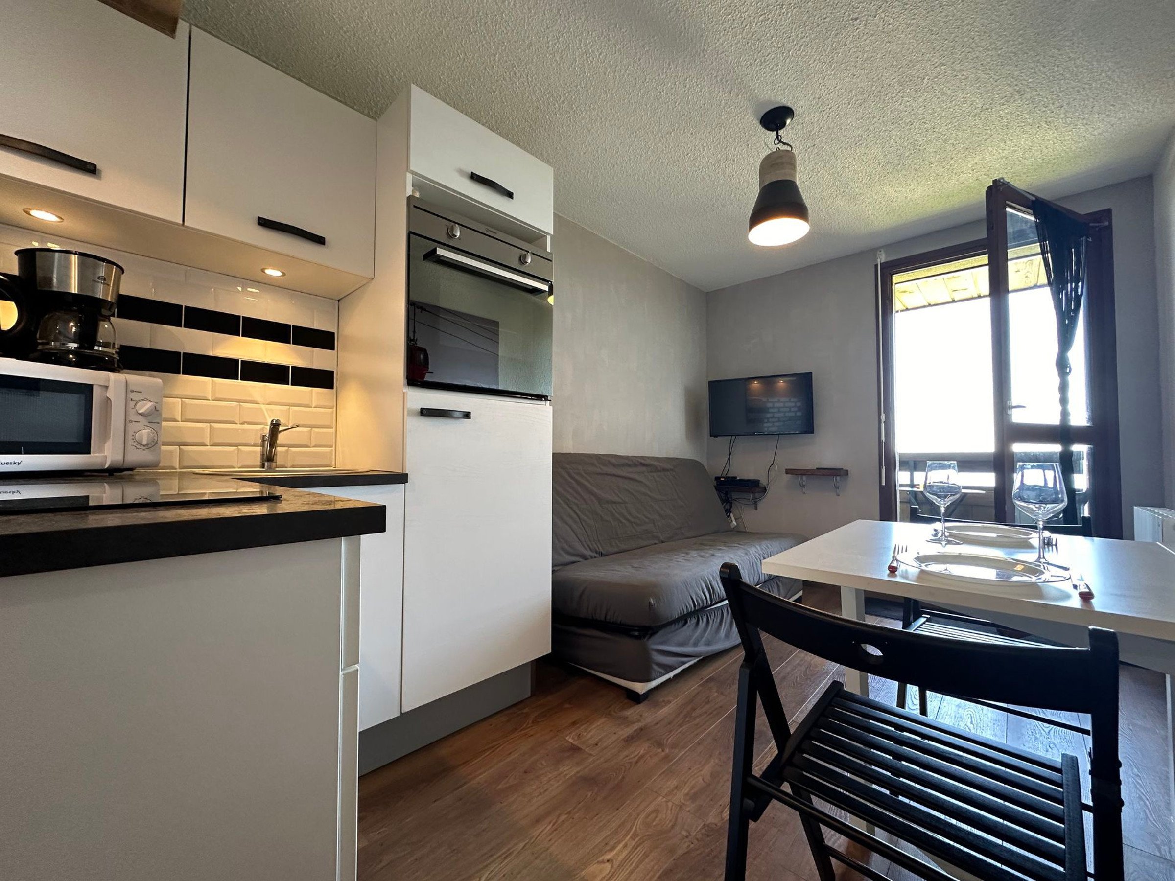 Studio 4 personnes avec balcon - Résidence LES CIMES - Samoëns
