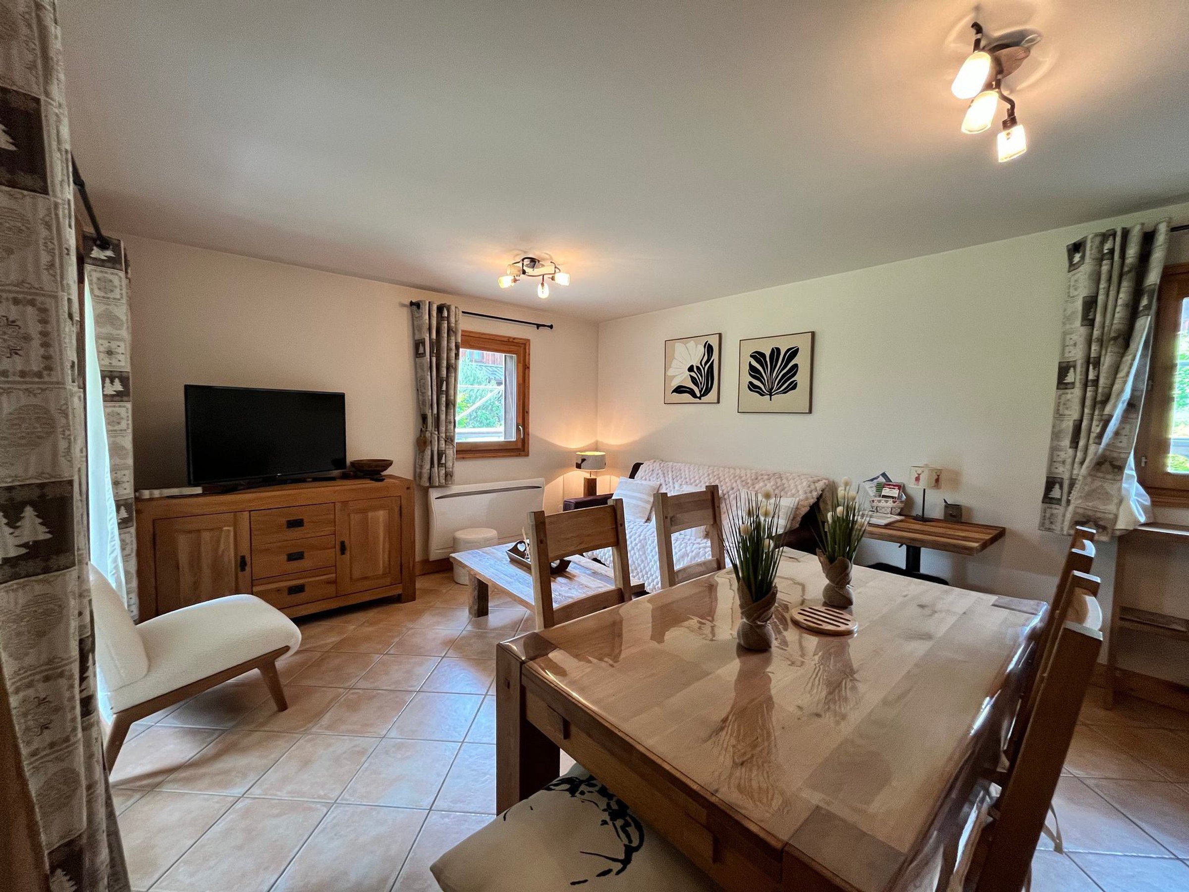 Appartement 3 pièces 6 personnes avec terrasse - Résidence LES CHARDONS ARGENTES - Samoëns