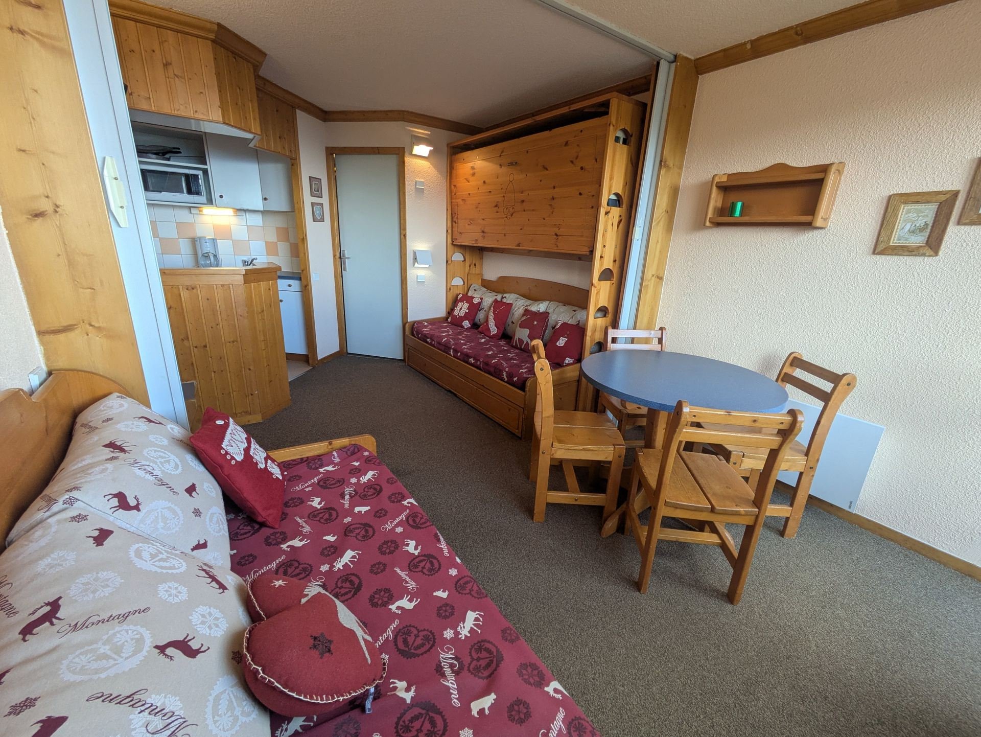 Studio 4 personen Confort - Appartements DIAMANT - Plagne - Aime 2000