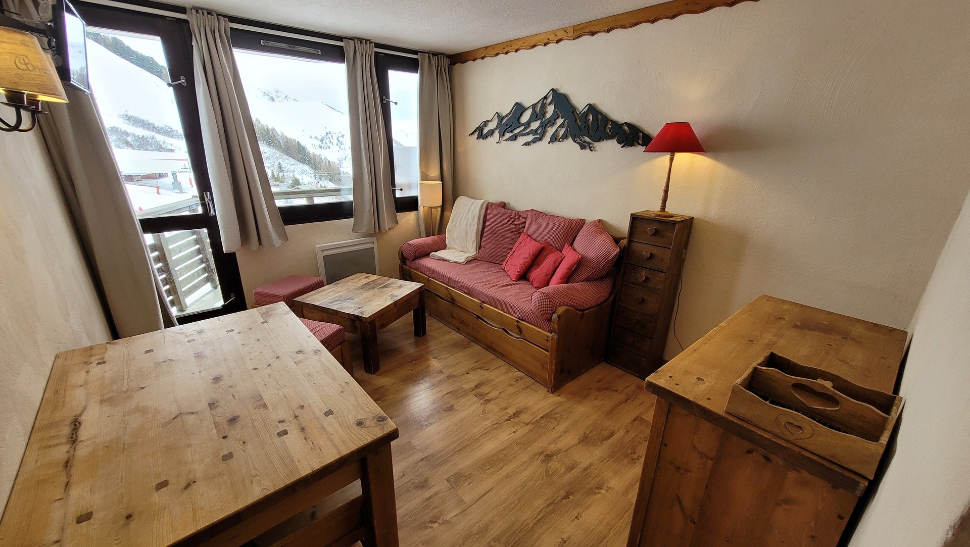 Studio 4 personnes Confort - Appartements DIAMANT - Plagne - Aime 2000