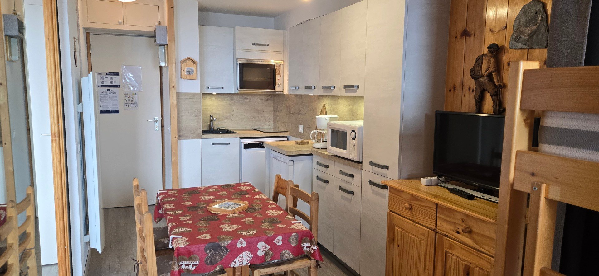 Studio 4 personen Confort - Appartements LA TRAVERSE - Plagne - Les Coches
