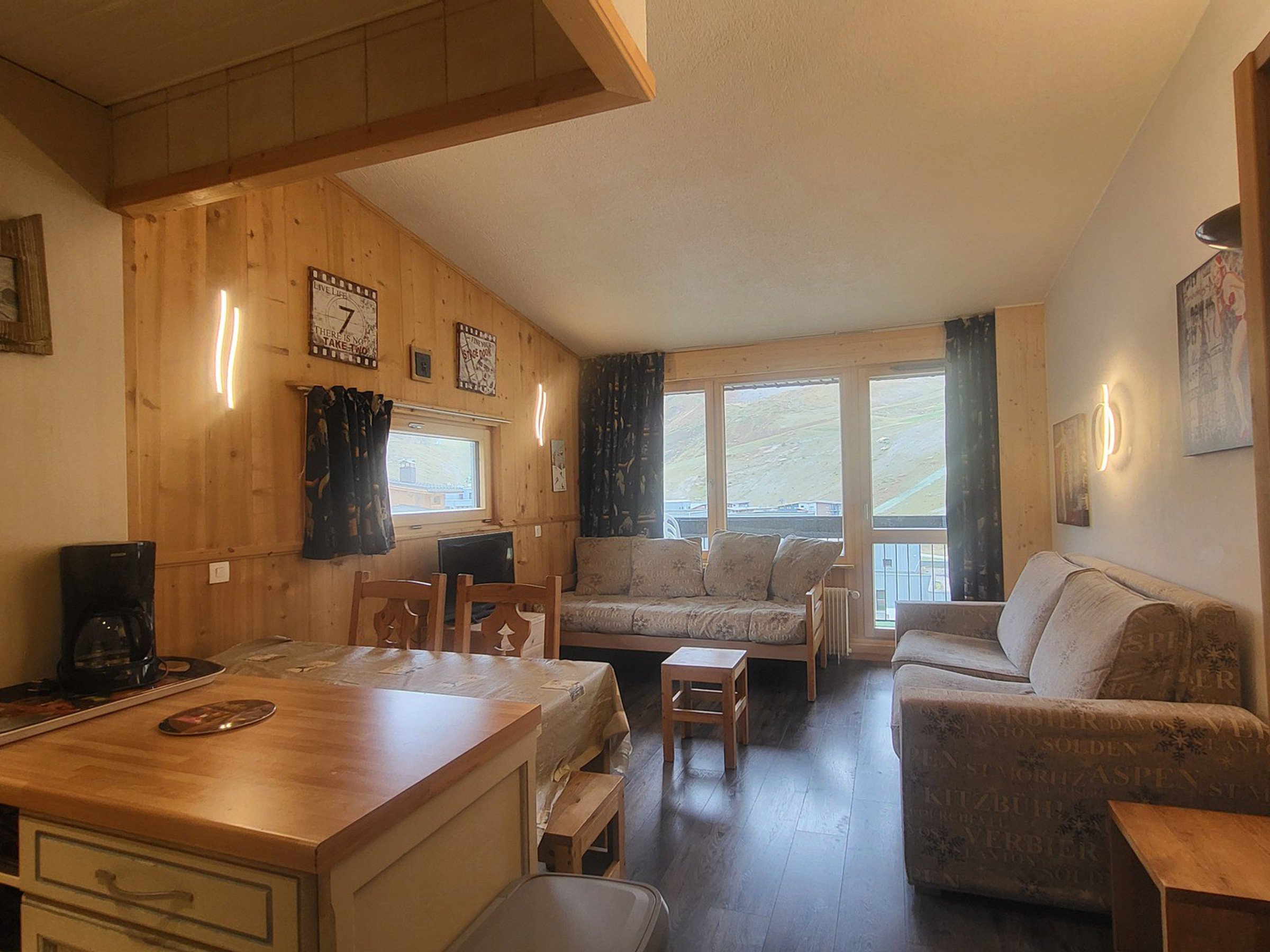 2-room apartment for 5 people - Résidence LE SCHUSS - Tignes Val Claret
