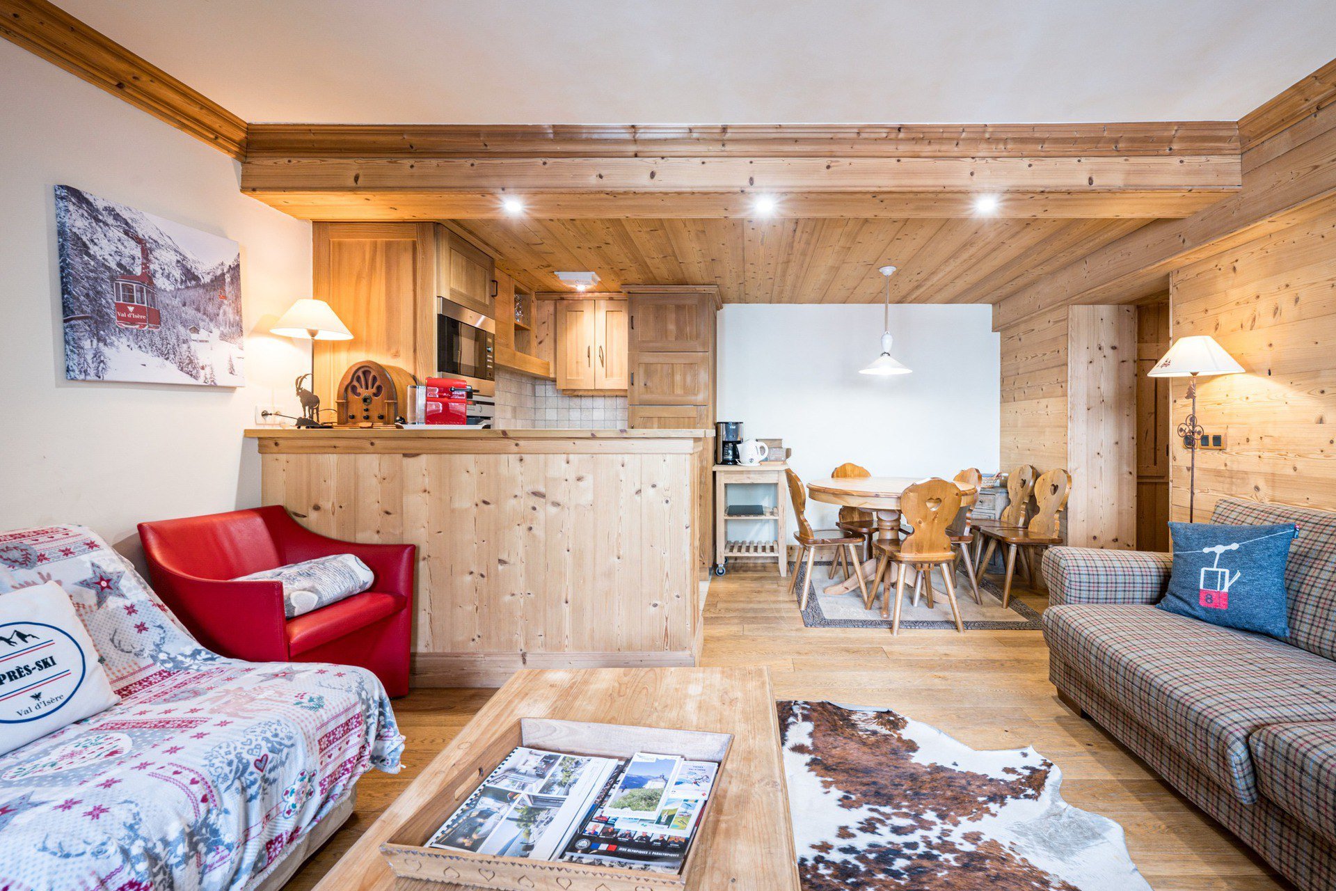 2 pièces 4 personnes Confort - Appartements AQUILA - Val d’Isère Centre