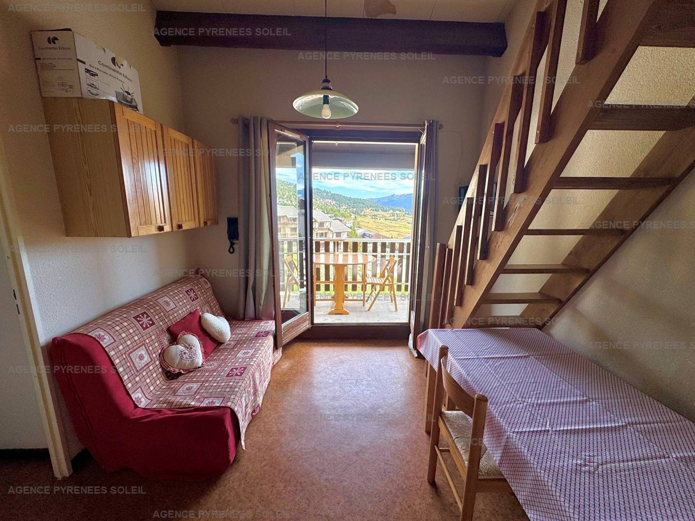 Studio 4 persons with balcony - Résidence LE GRAND TETRAS - Les Angles