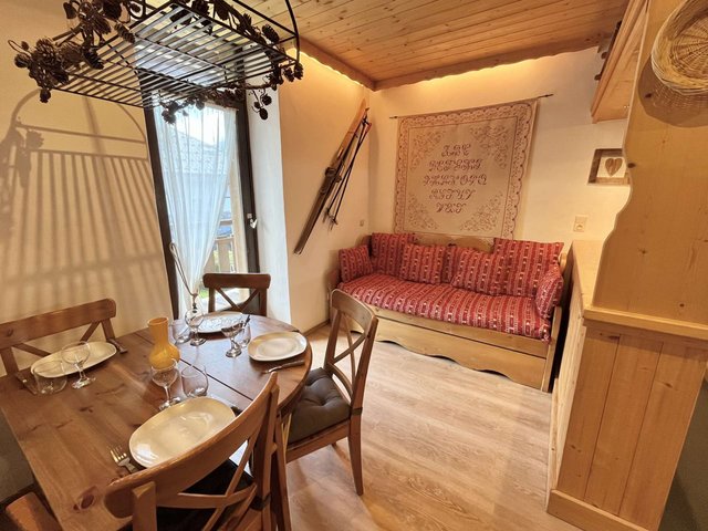 Appartement tout confort 2P/4 Couchages à 500m des remontées mécaniques à Megève FR-1-597-123 - Megève