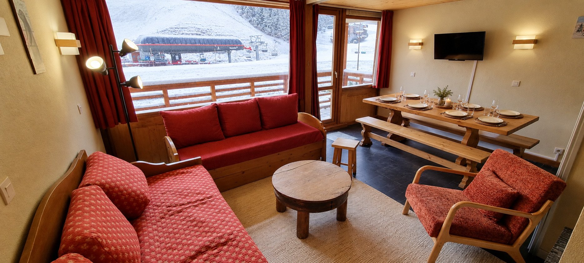 3 rooms 8 people Comfort - Appartements NANDA DEVI - Plagne Centre