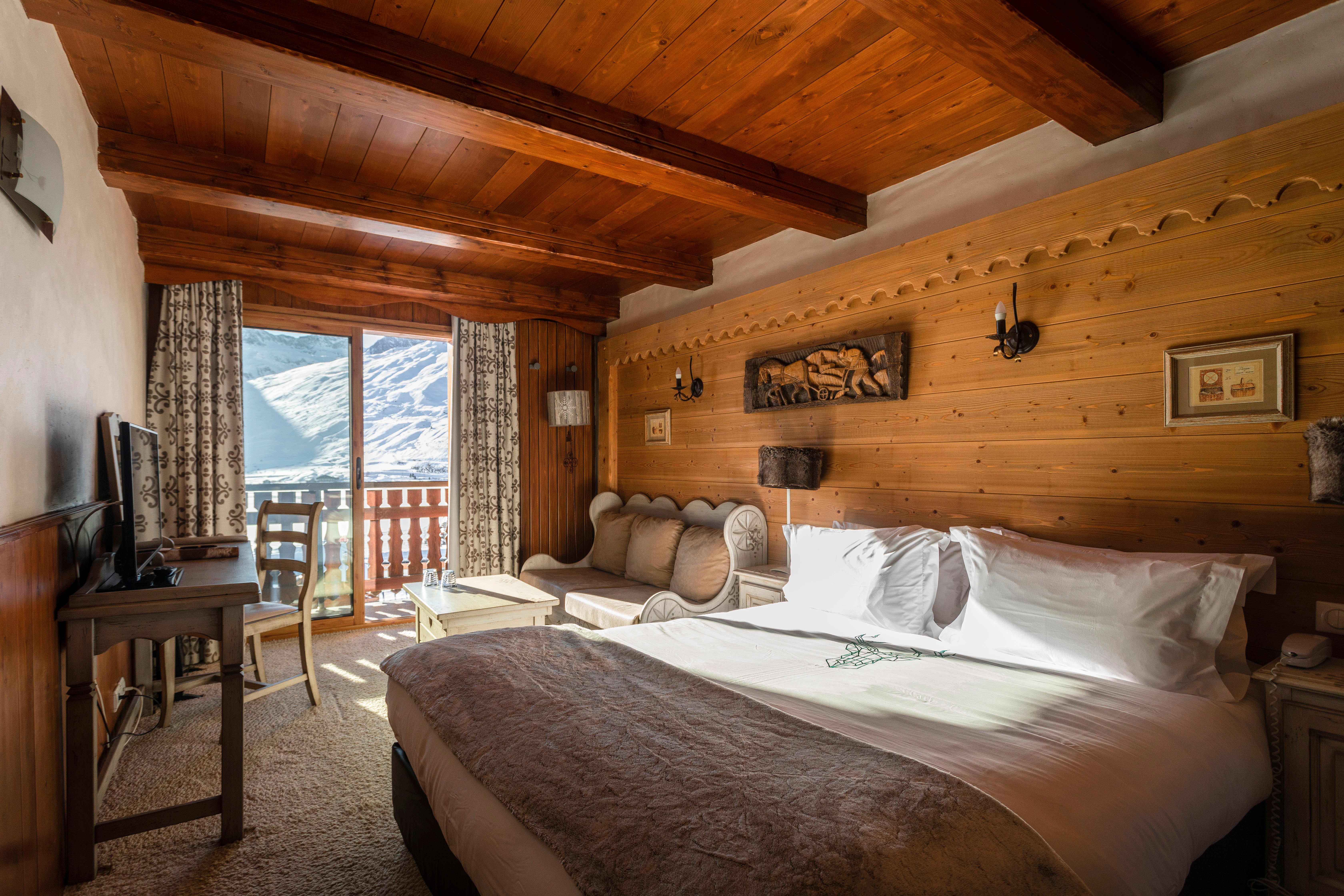 Comfort Room for 2 Adults with Half Board - Hôtel Les Campanules 4* - Tignes 2100 Le Lac