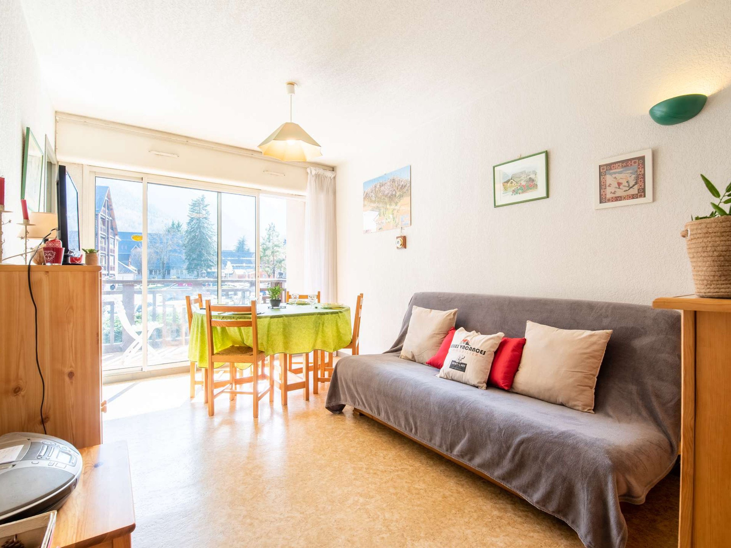 Appartement 2 pièces 4 personnes avec balcon - Résidence ONDINE A - Saint Lary Soulan
