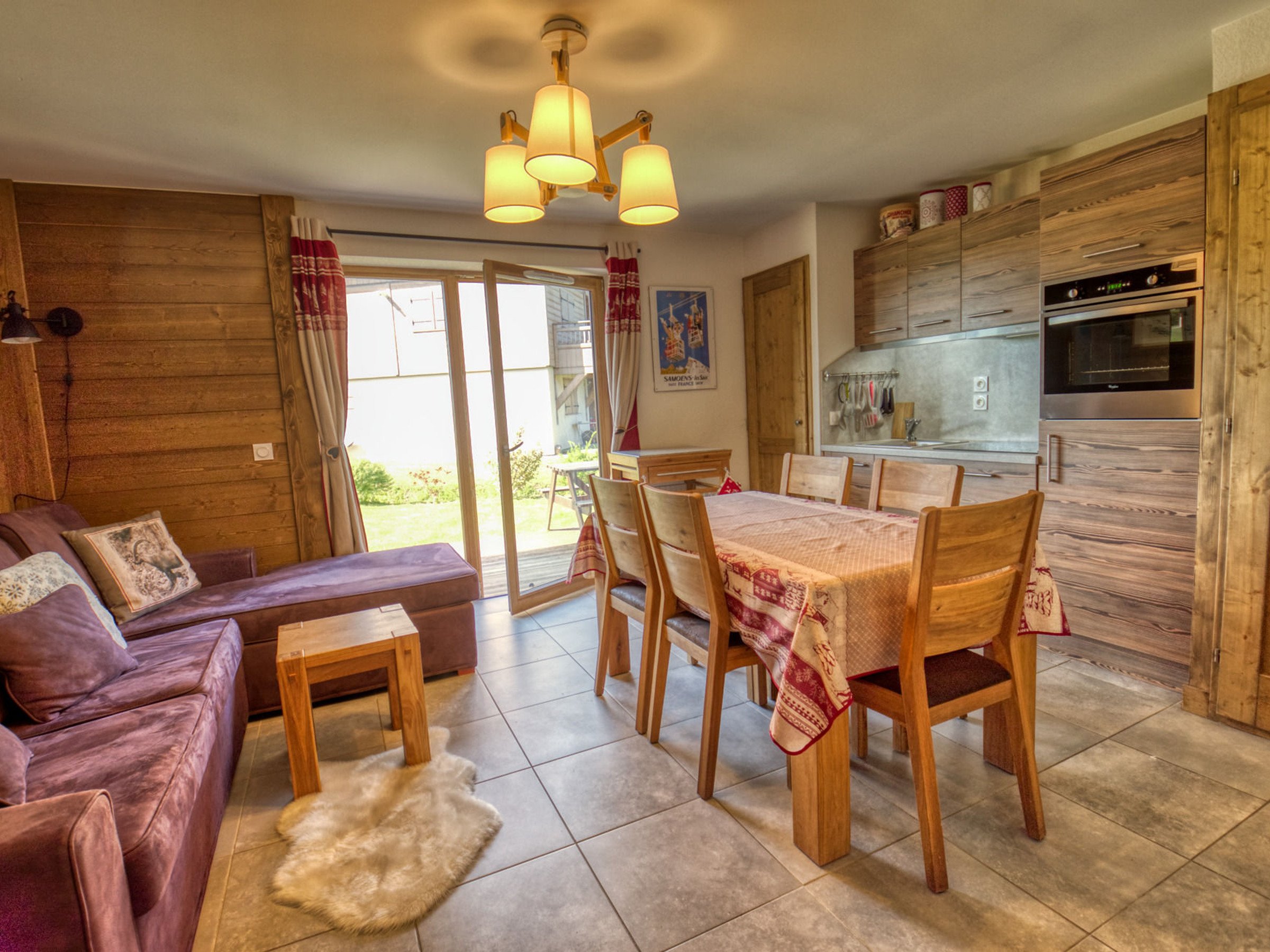 Appartement 3 kamers 4 personen met terras - Résidence NIVEOLES BAT A - Morillon Village