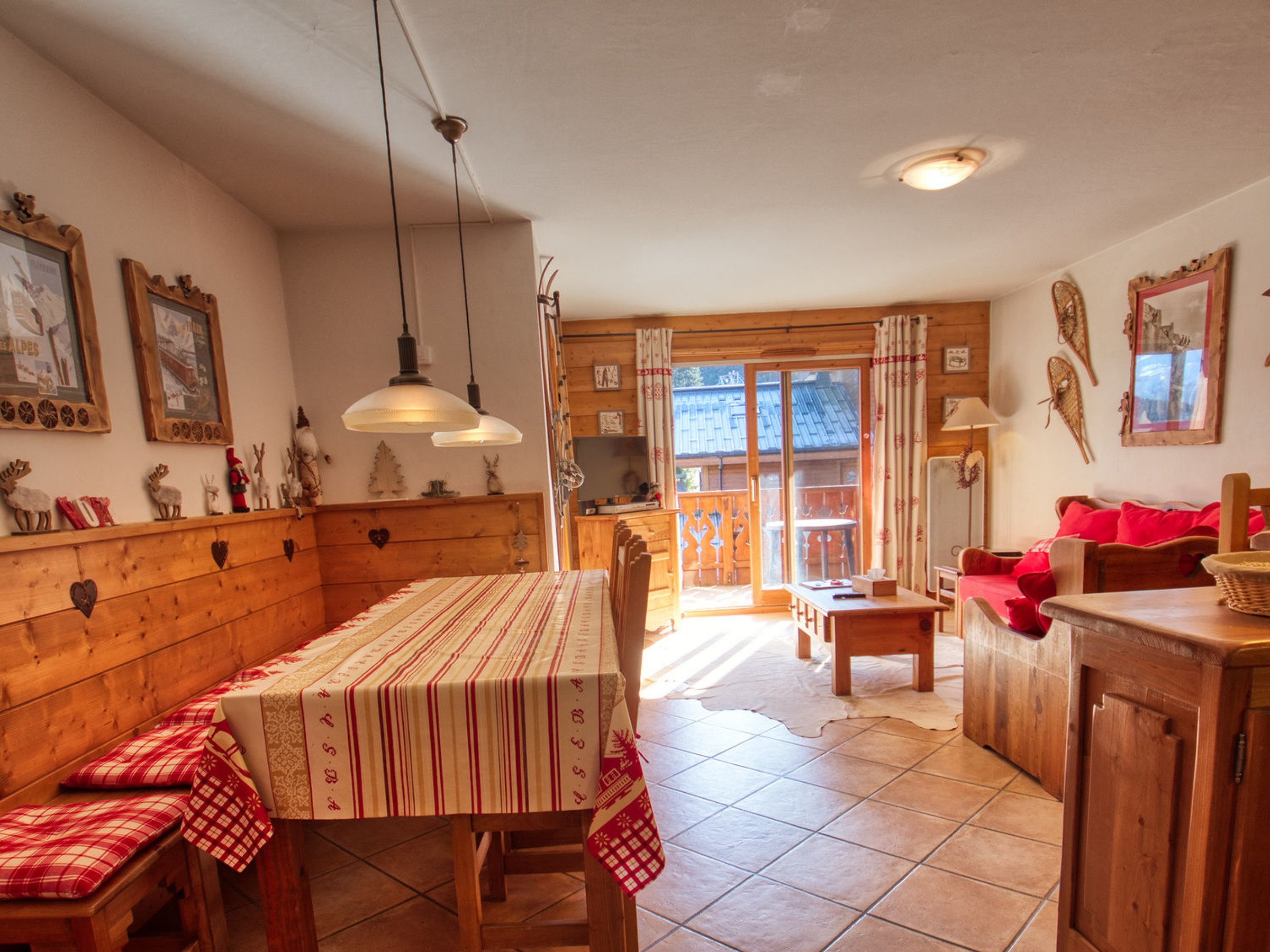 Appartement 4 pièces 6 personnes avec balcon - Résidence REFUGE DE L'ALPAGE BAT B - Morillon 1100 Les Esserts