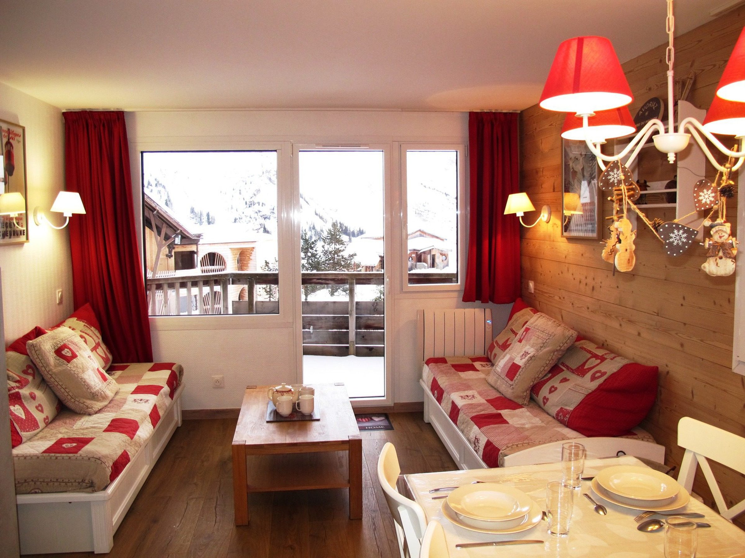 3-room apartment for 7 people with balcony - Résidence Chapka - Avoriaz