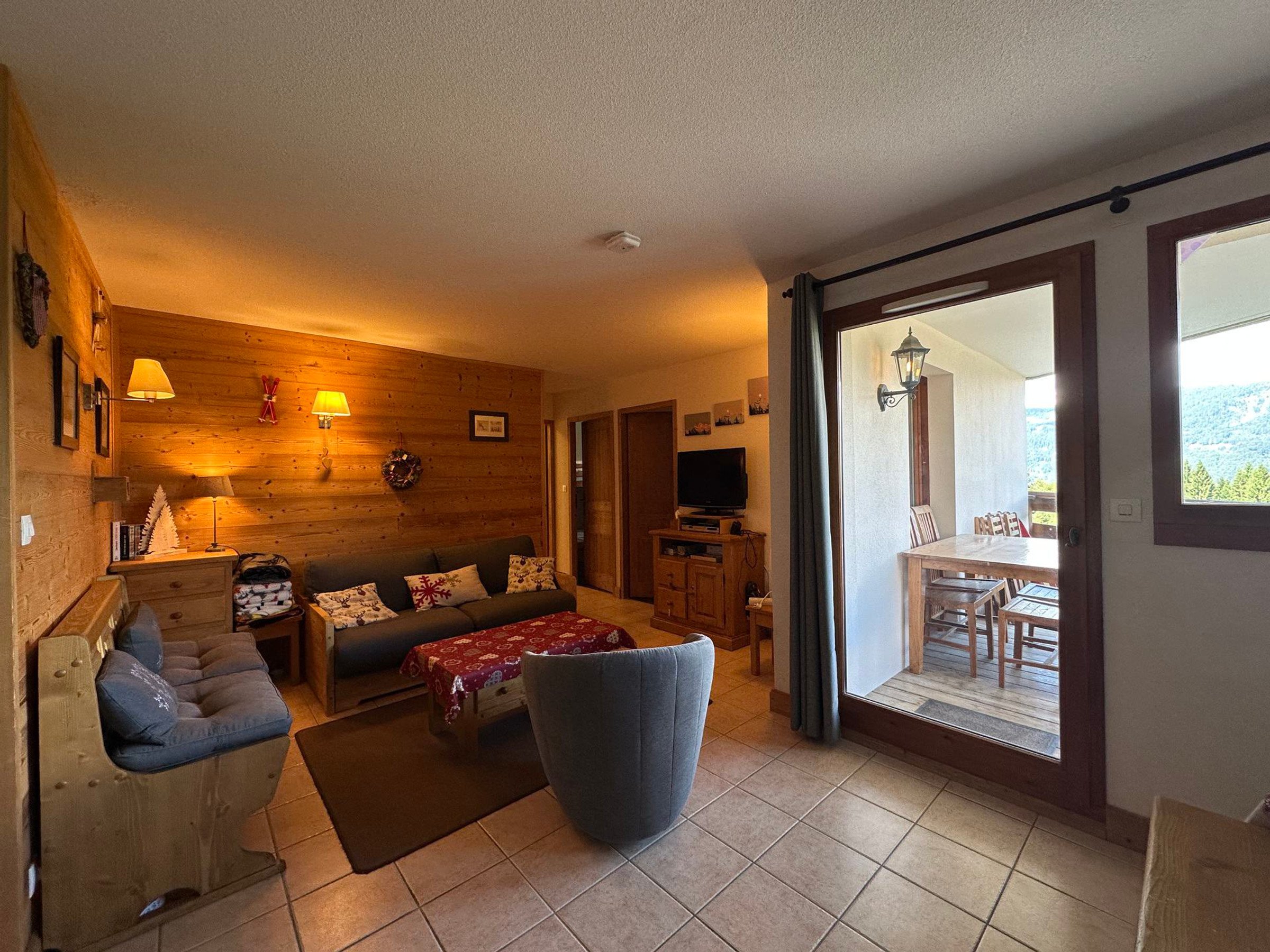 4 Pièces 8 personnes - Résidence JARDIN ALPIN BAT B - Morillon 1100 Les Esserts