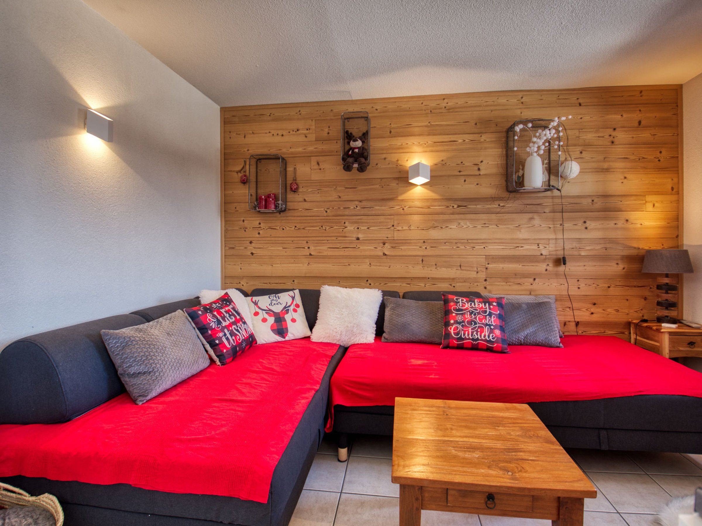 Appartement 3 pièces 7 personnes avec balcon - Résidence JARDIN ALPIN BAT B - Morillon 1100 Les Esserts