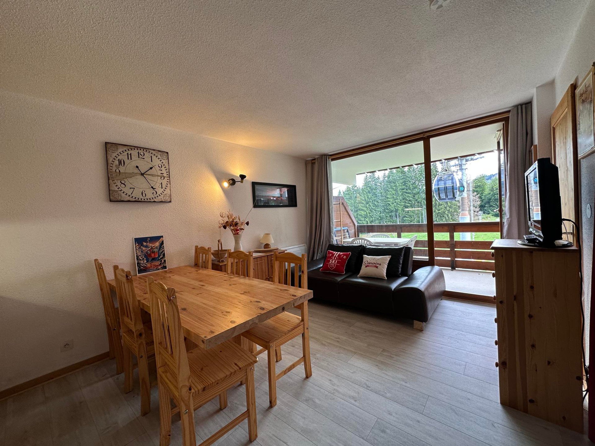 Appartement 2 pièces 6 personnes avec balcon - Résidence GELINOTTE - Morillon 1100 Les Esserts
