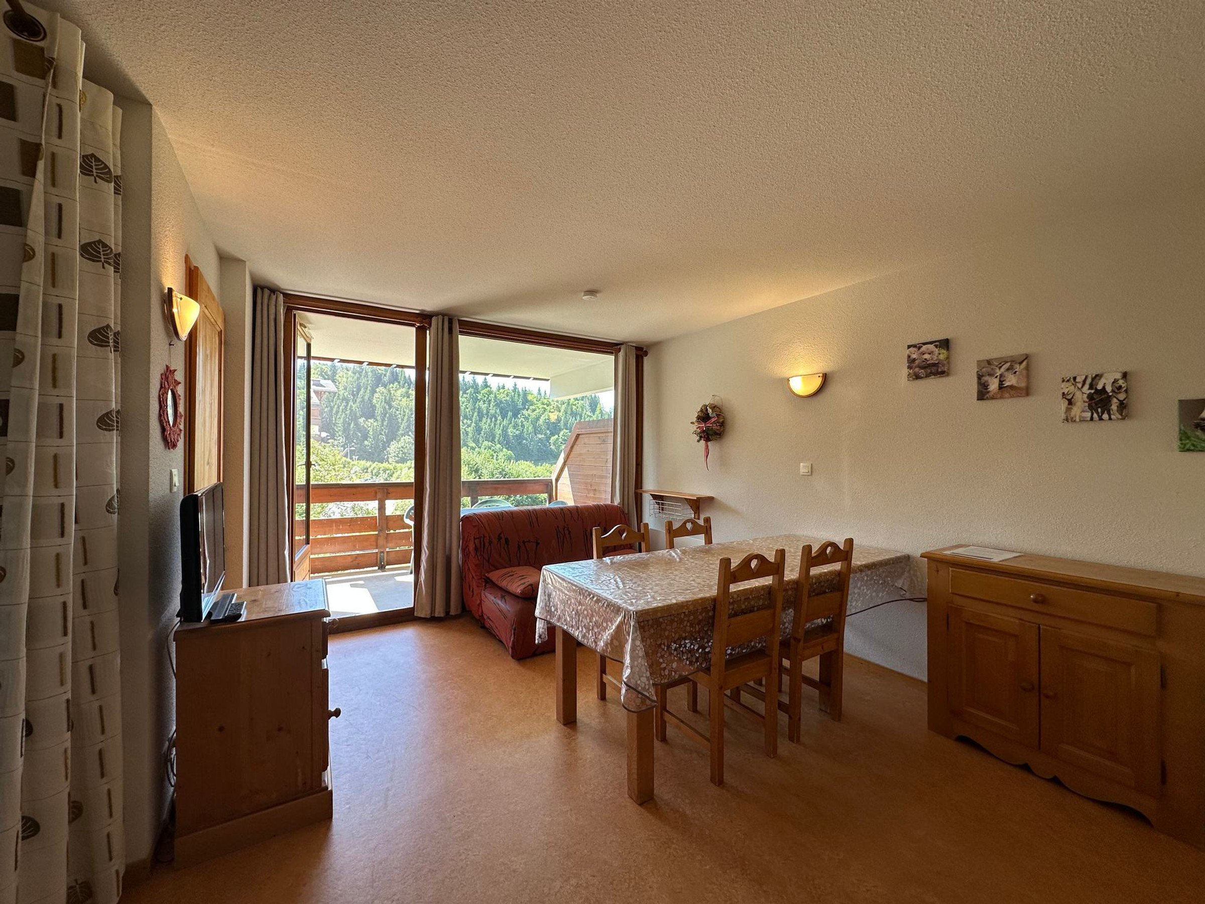 Appartement 2 pièces 6 personnes avec balcon - Résidence GELINOTTE - Morillon 1100 Les Esserts