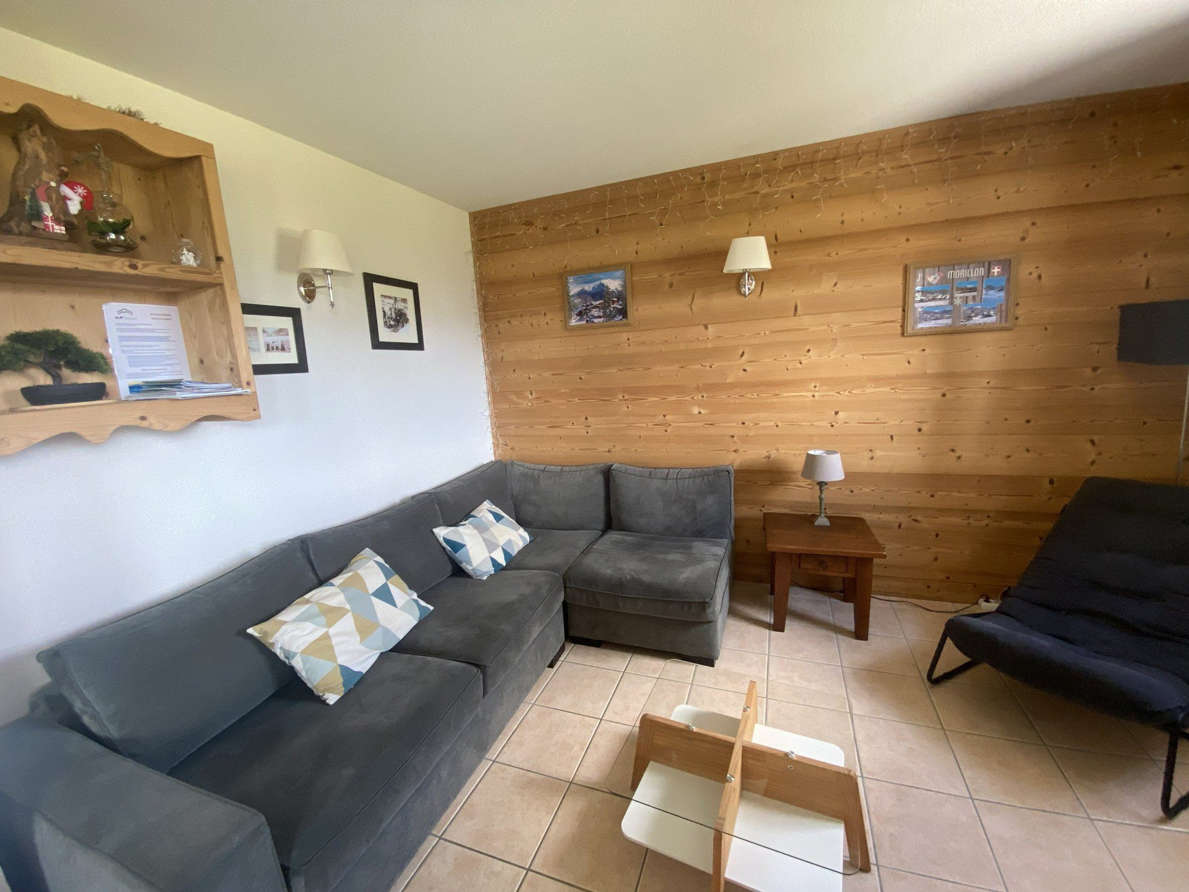Appartement 3 kamers 7 personen met balkon - Résidence JARDIN ALPIN BAT B - Morillon 1100 Les Esserts