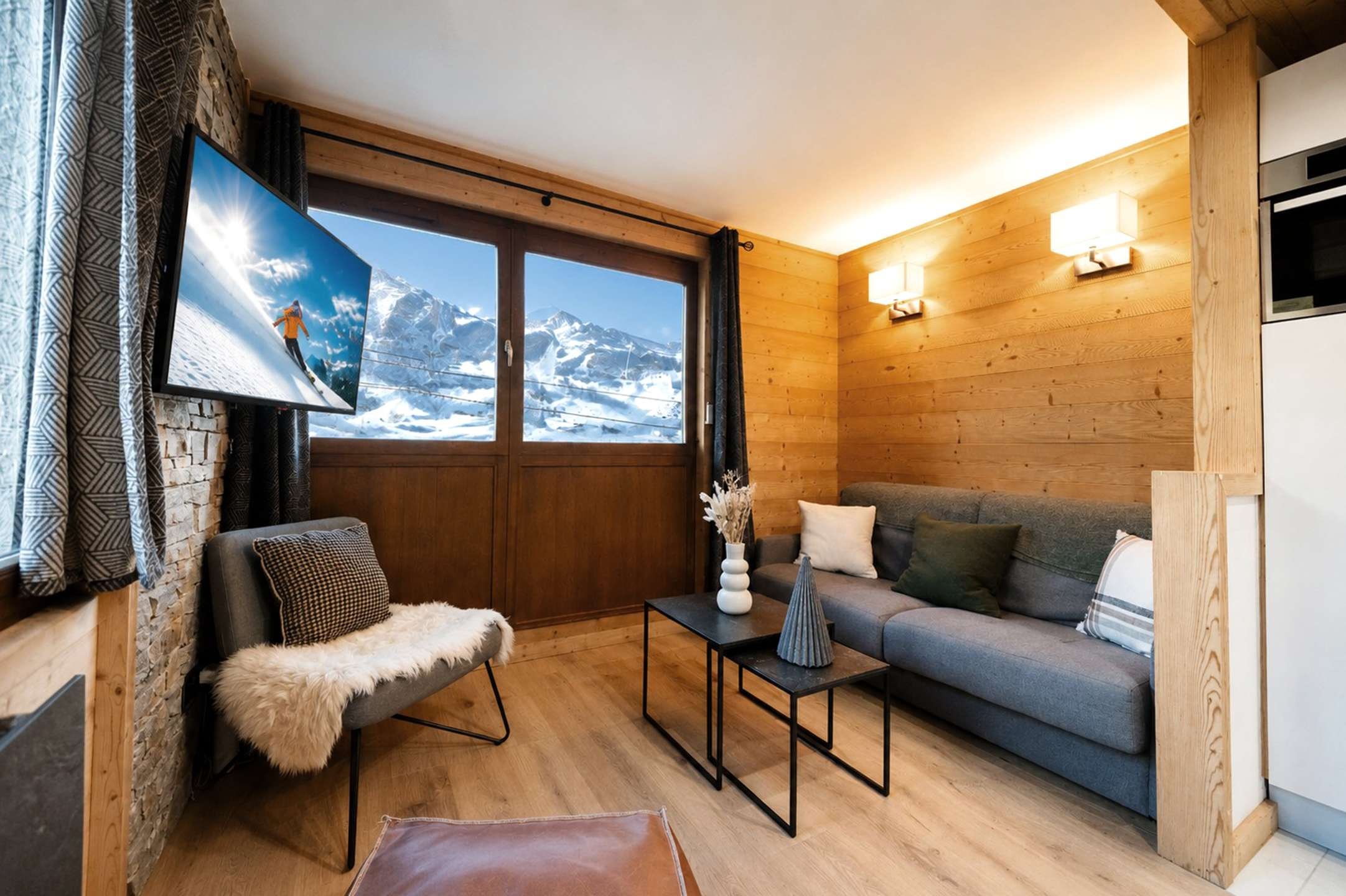 3 kamers 4 personen - Appartement Olympic OL 717 - Val Thorens