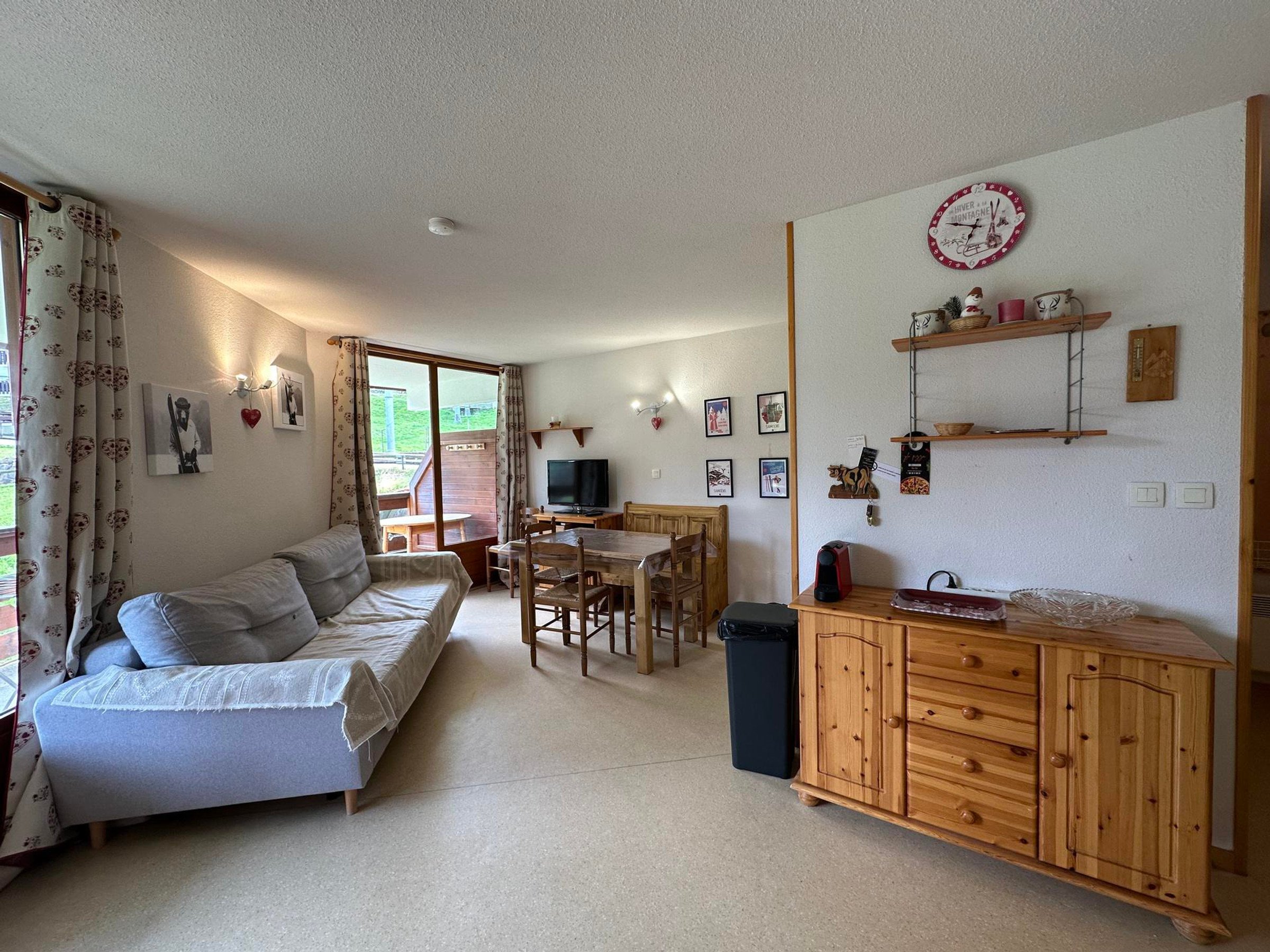 Appartement 2 pièces 6 personnes avec balcon - Résidence GELINOTTE - Morillon 1100 Les Esserts