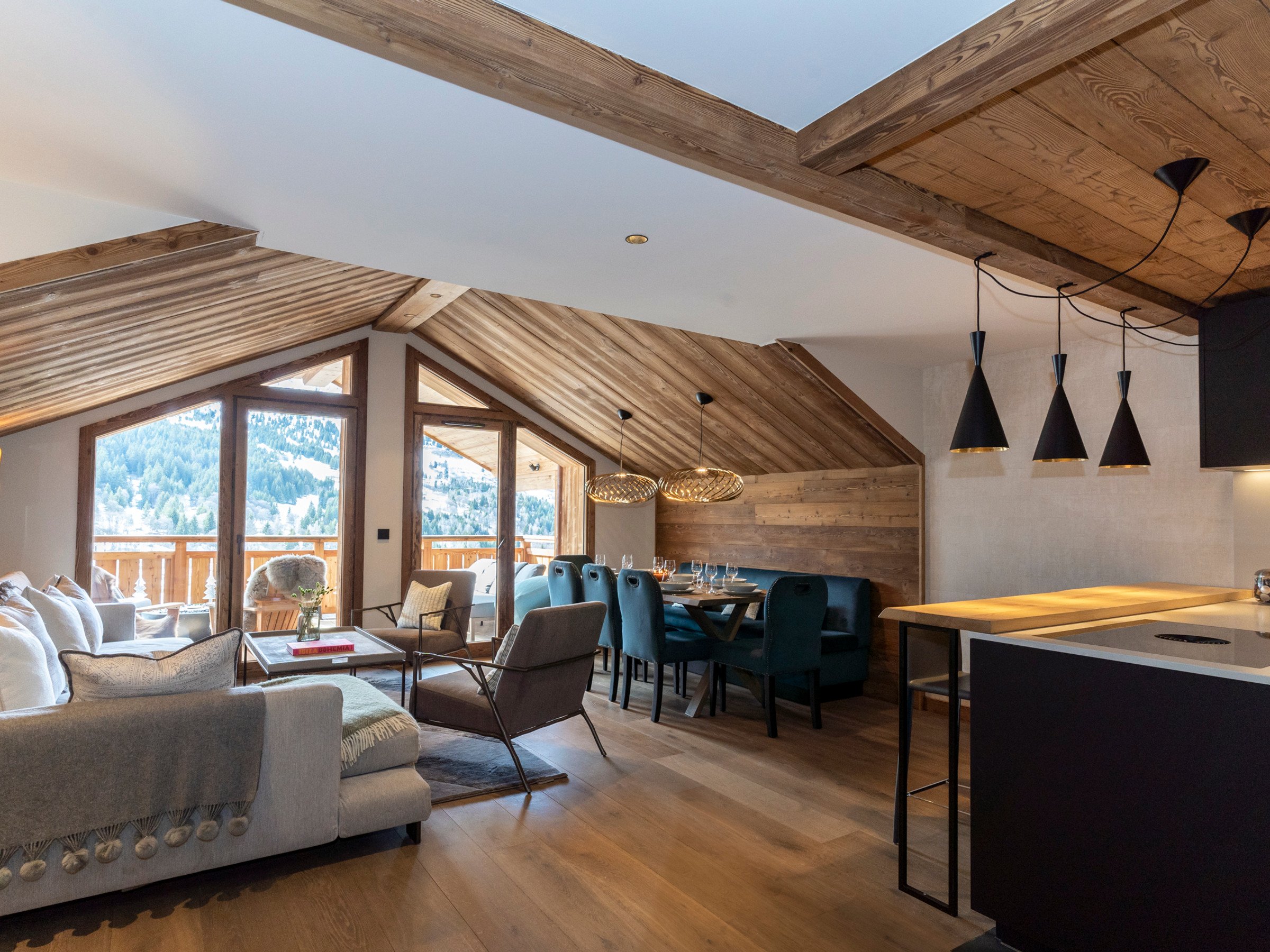 Appartement 5 pièces 8 personnes avec terrasse - Résidence Isba - Méribel Les Allues 1200