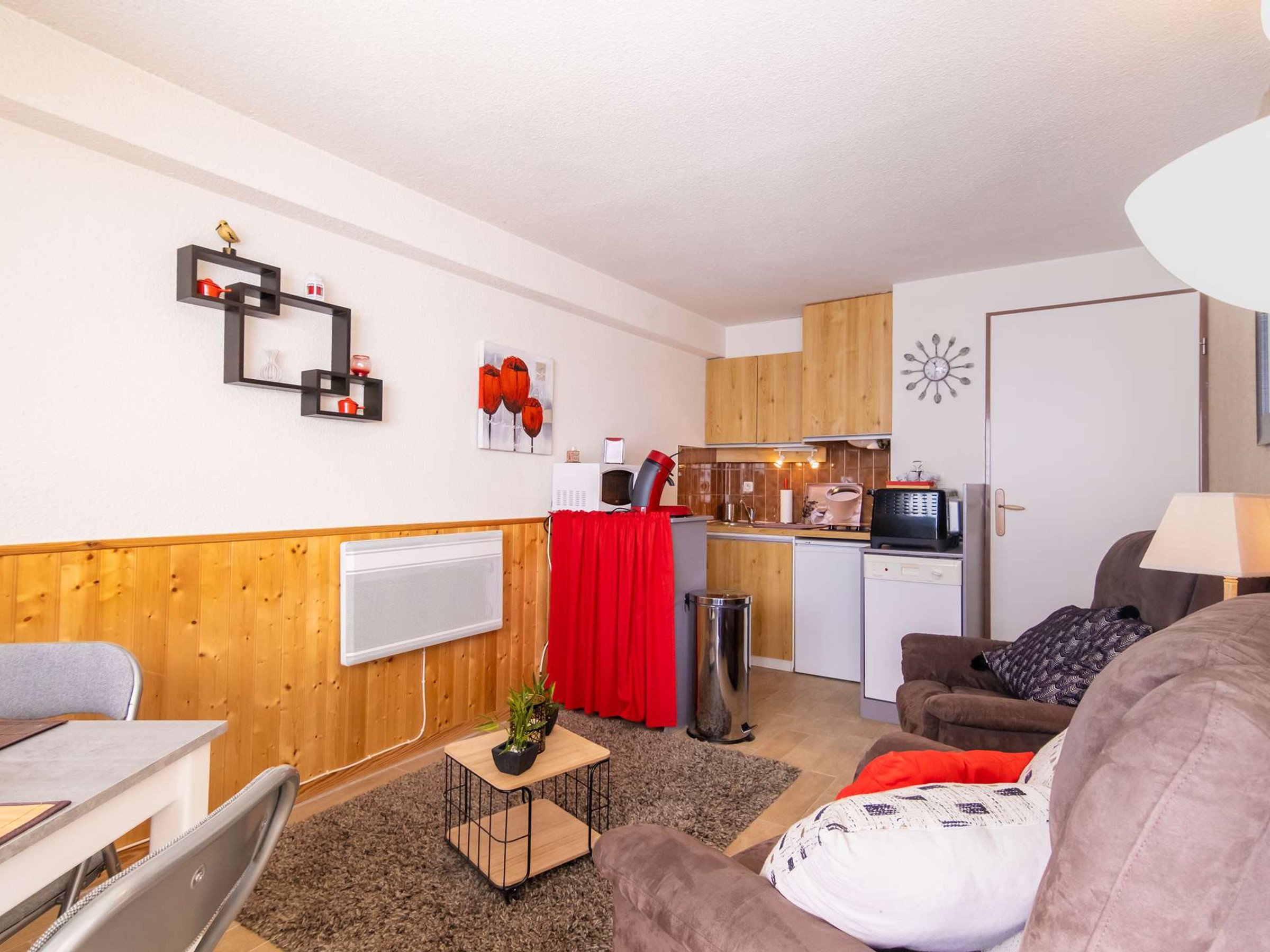 Appartement 2 pièces 4 personnes avec balcon - Résidence SCHUSS - Saint Lary Soulan
