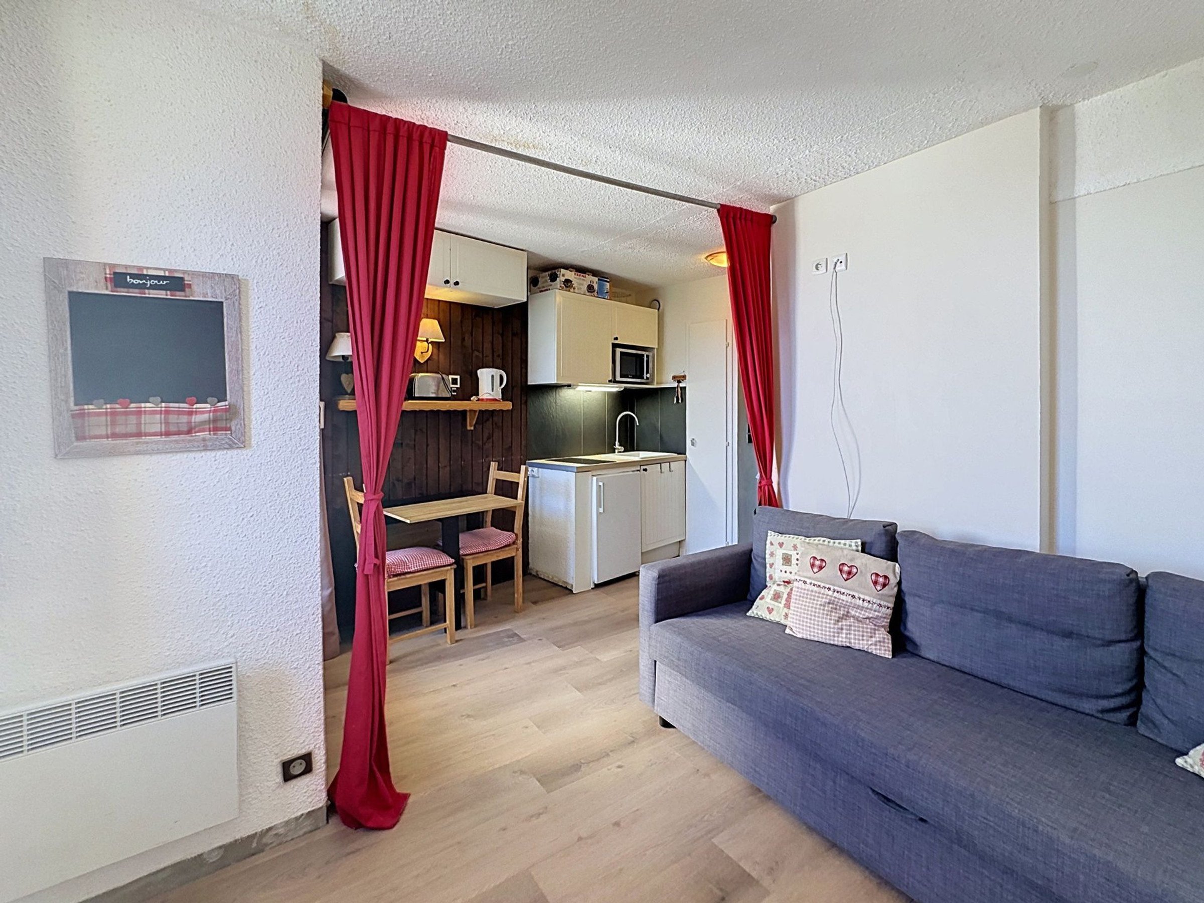 Studio 2 personnes avec balcon - Résidence GENEPI - Saint Martin de Belleville