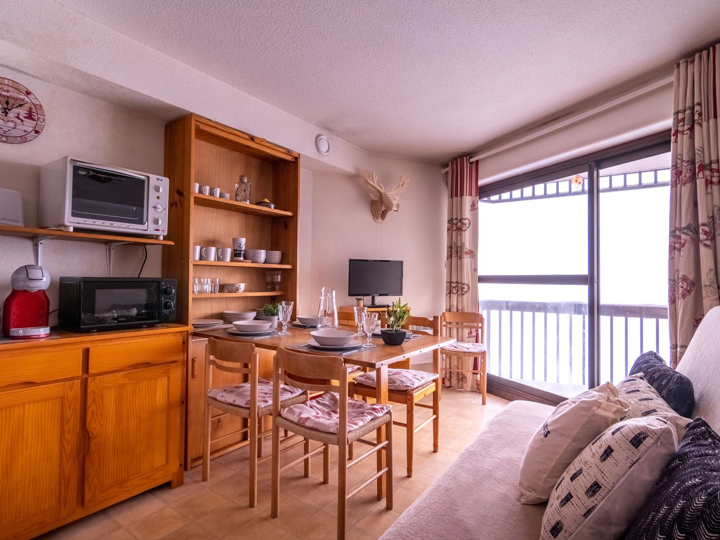 Studio 4 personnes - Résidence SCHUSS - Saint Lary Soulan