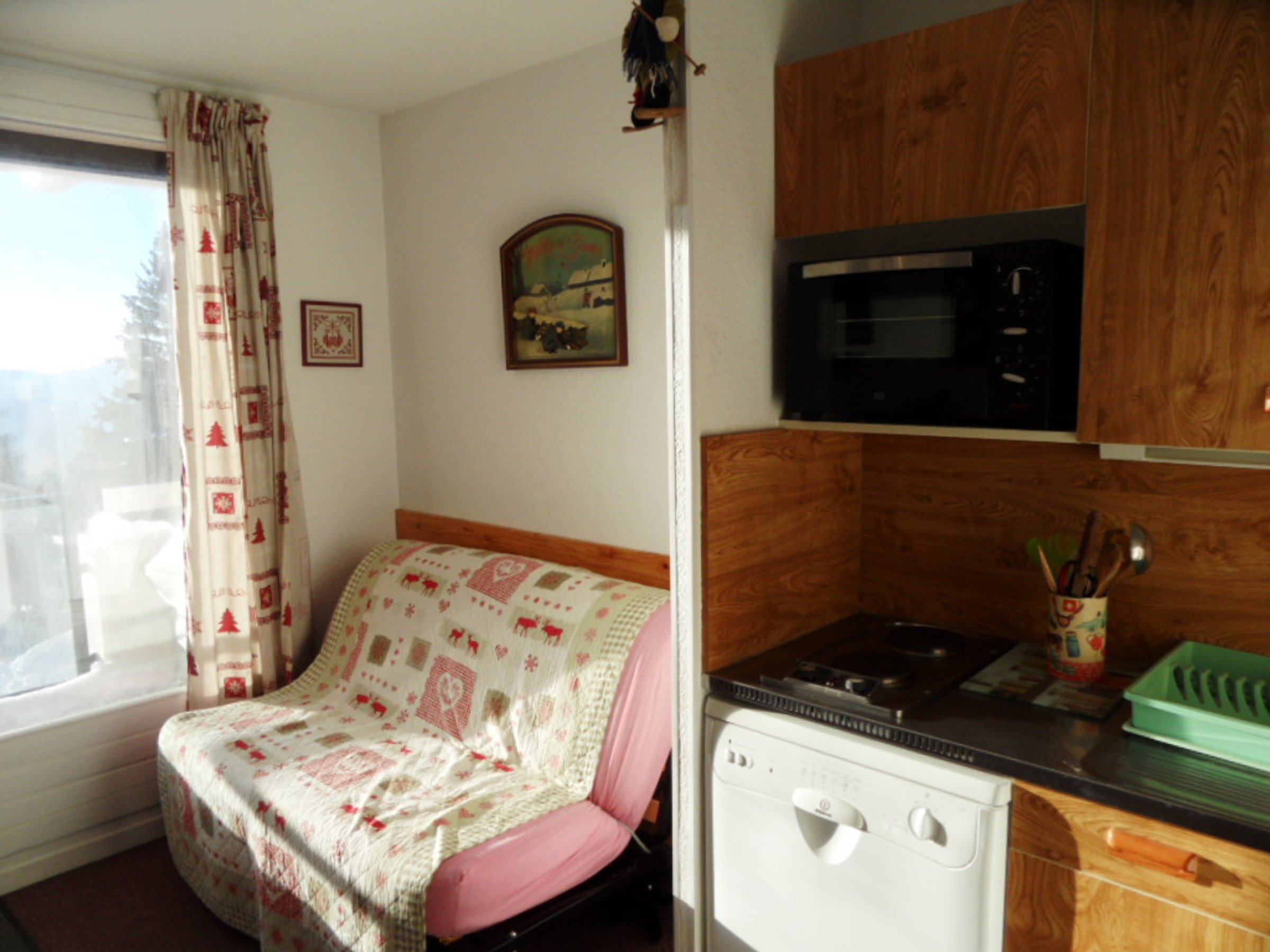 Studio 4 personnes - Résidence LES MARMOTTES - Chamrousse