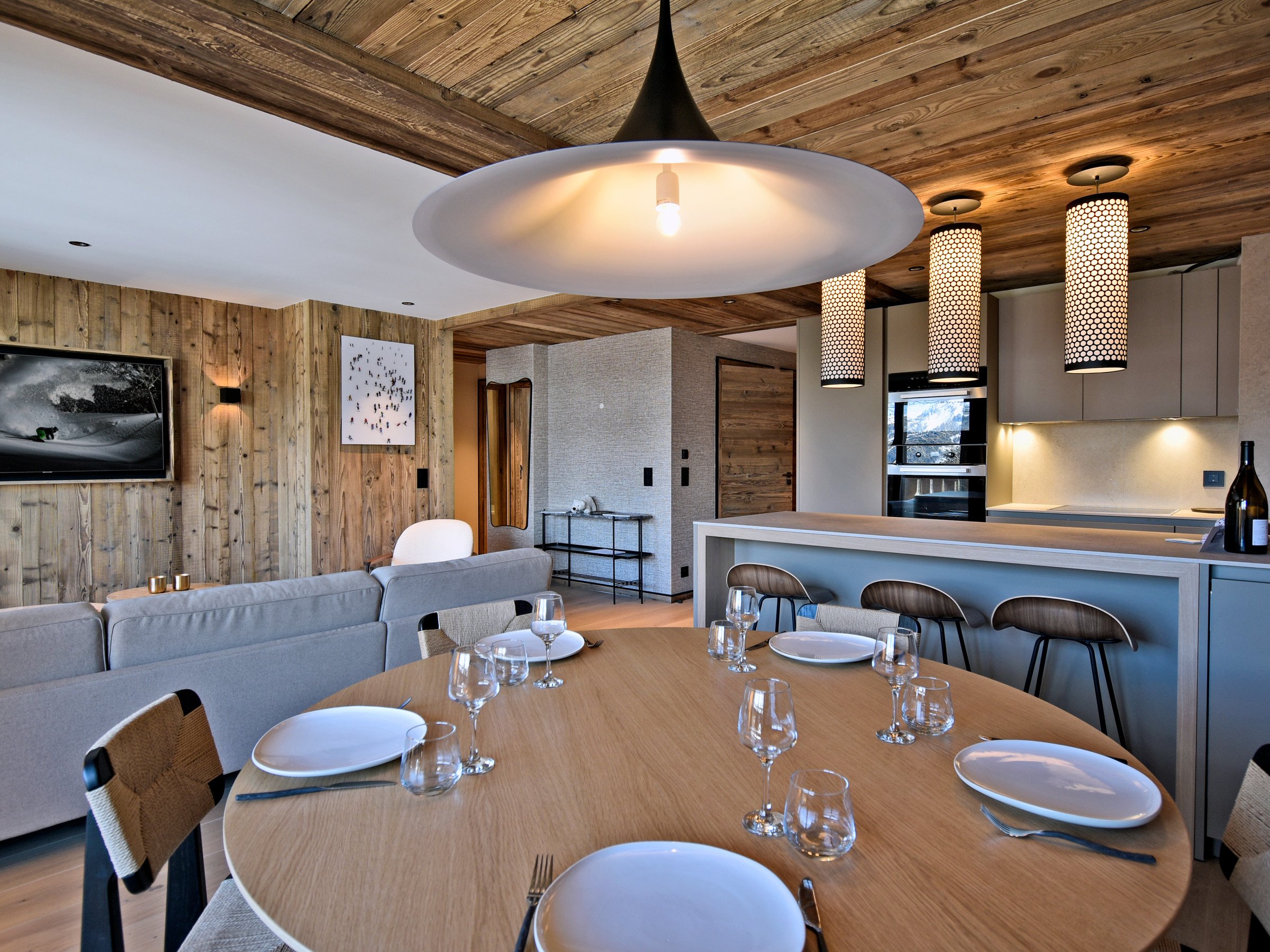Appartement 4 pièces 8 personnes avec sauna - Résidence Les Grands Chalets des Pistes - Méribel Centre 1600 