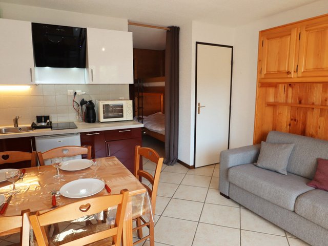 Studio 4 personnes avec balcon - Morillon Village