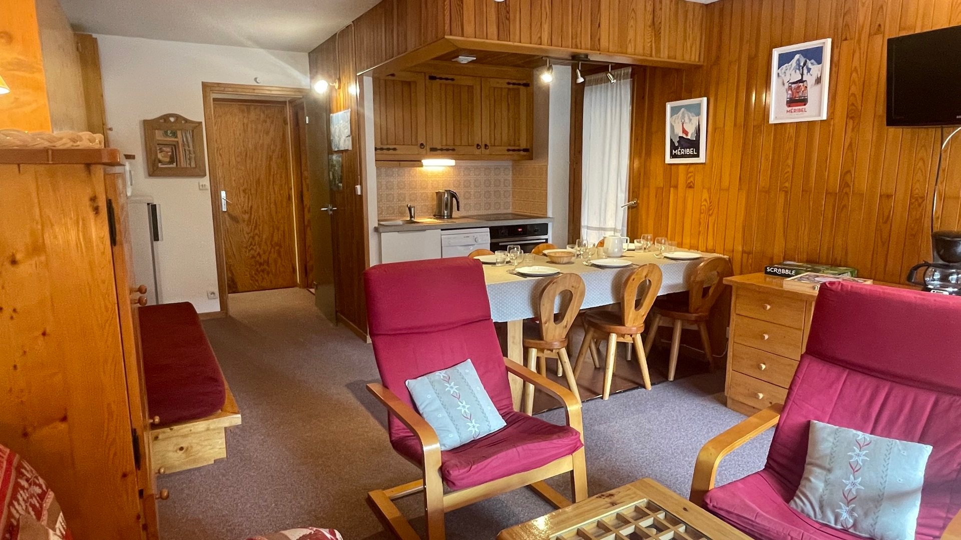 2 Pièces 6 personnes - Appartements PECLET POLSET B - Méribel Centre 1600 