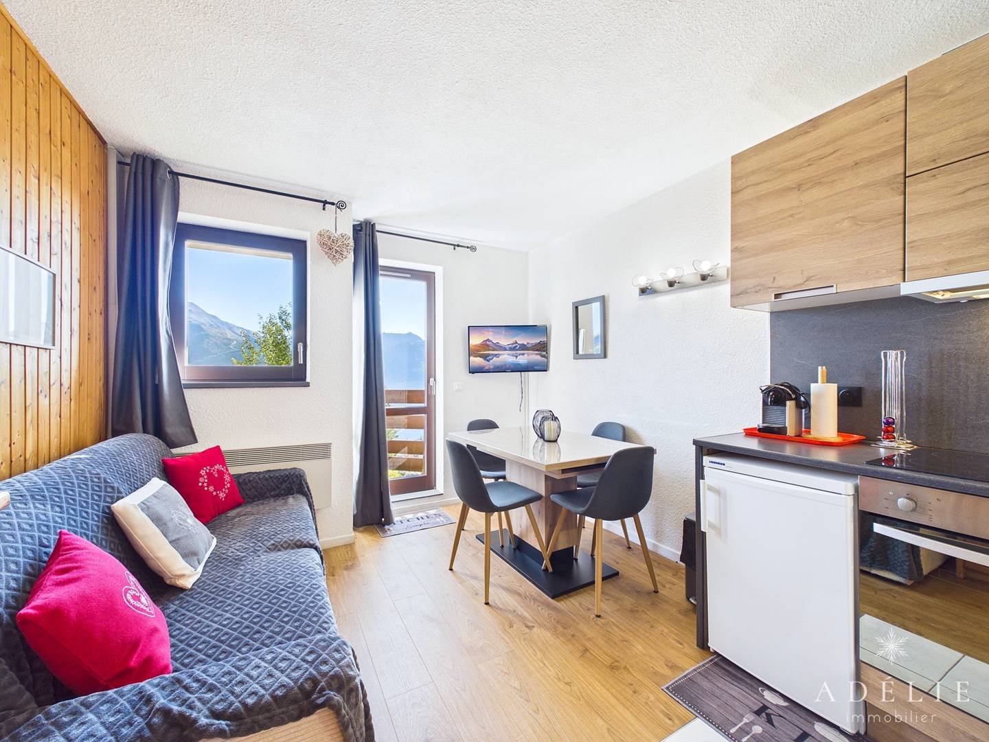 Studio cabine 5 personnes - Appartement Bouquetins B BQB310 - La Rosière
