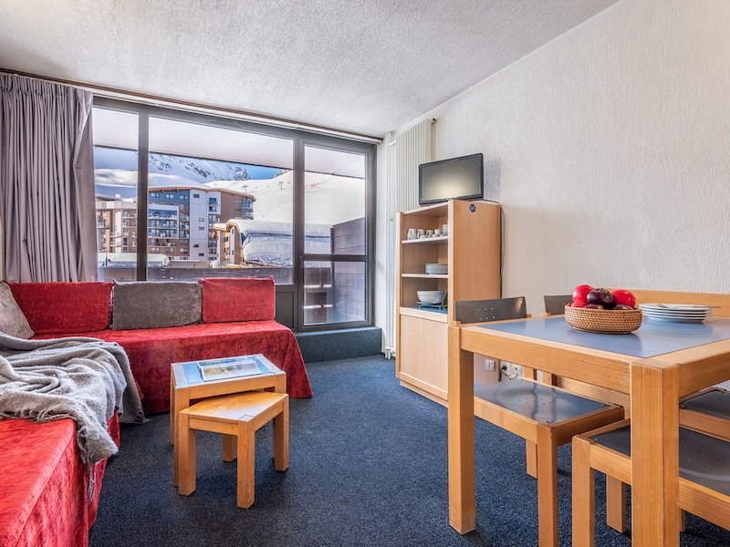 Studio for 4 people - 1 sleeping area - Balcony - Pierre & Vacances Résidence Inter-Résidences - Tignes Val Claret