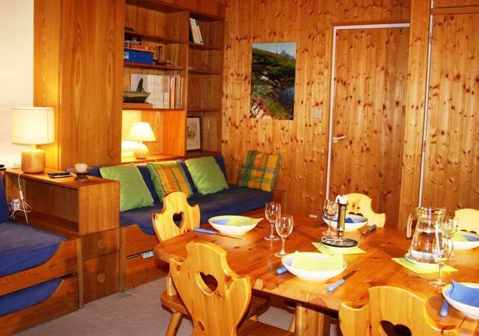 2 Pièces 6 personnes Sud BROUGE931 . - Résidence Bec Rouge. - Tignes 2100 Le Lac