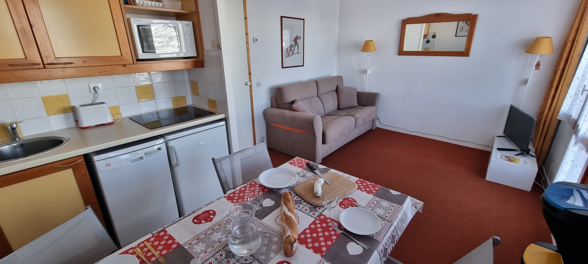 Studio 4 personnes - Appartements LE DOMINO - Plagne - Les Coches