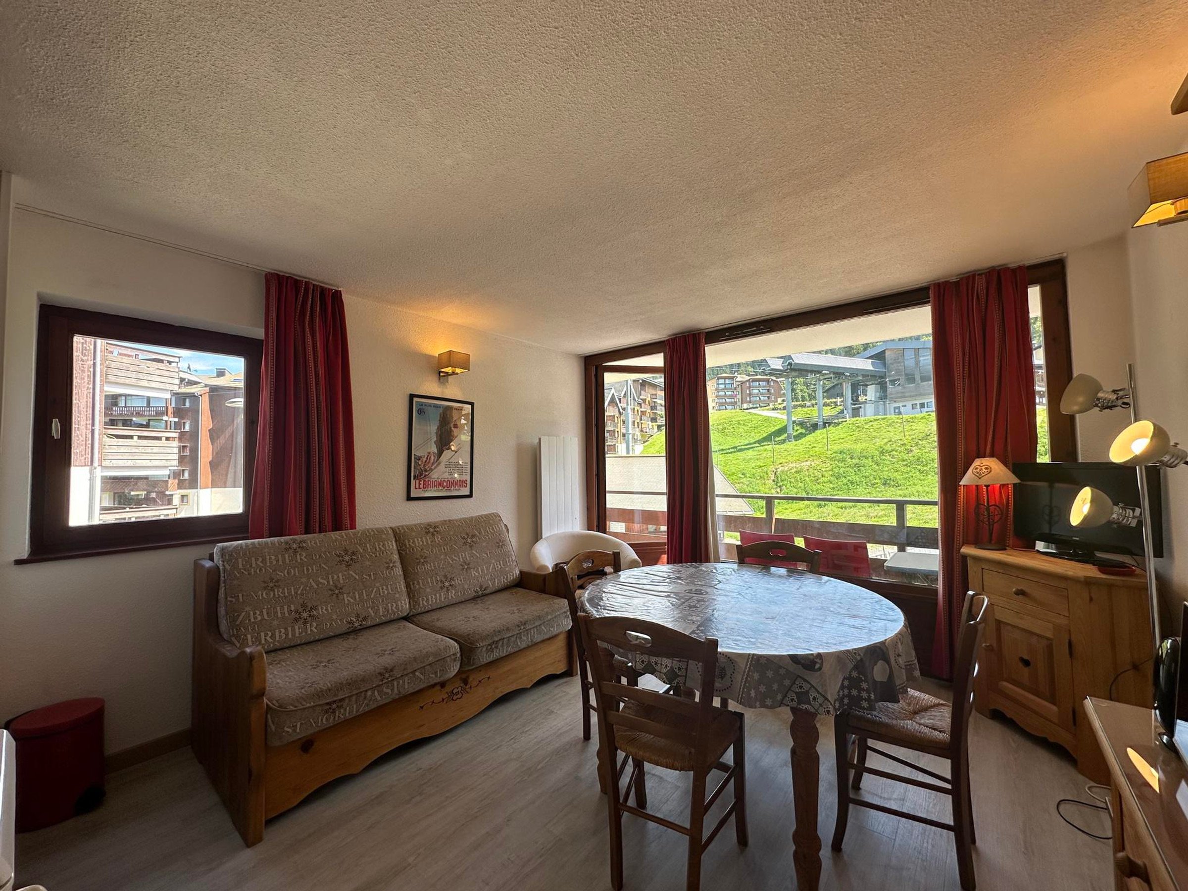 Appartement 3 kamers 7 personen met balkon - Résidence ETERLOUS - Morillon 1100 Les Esserts