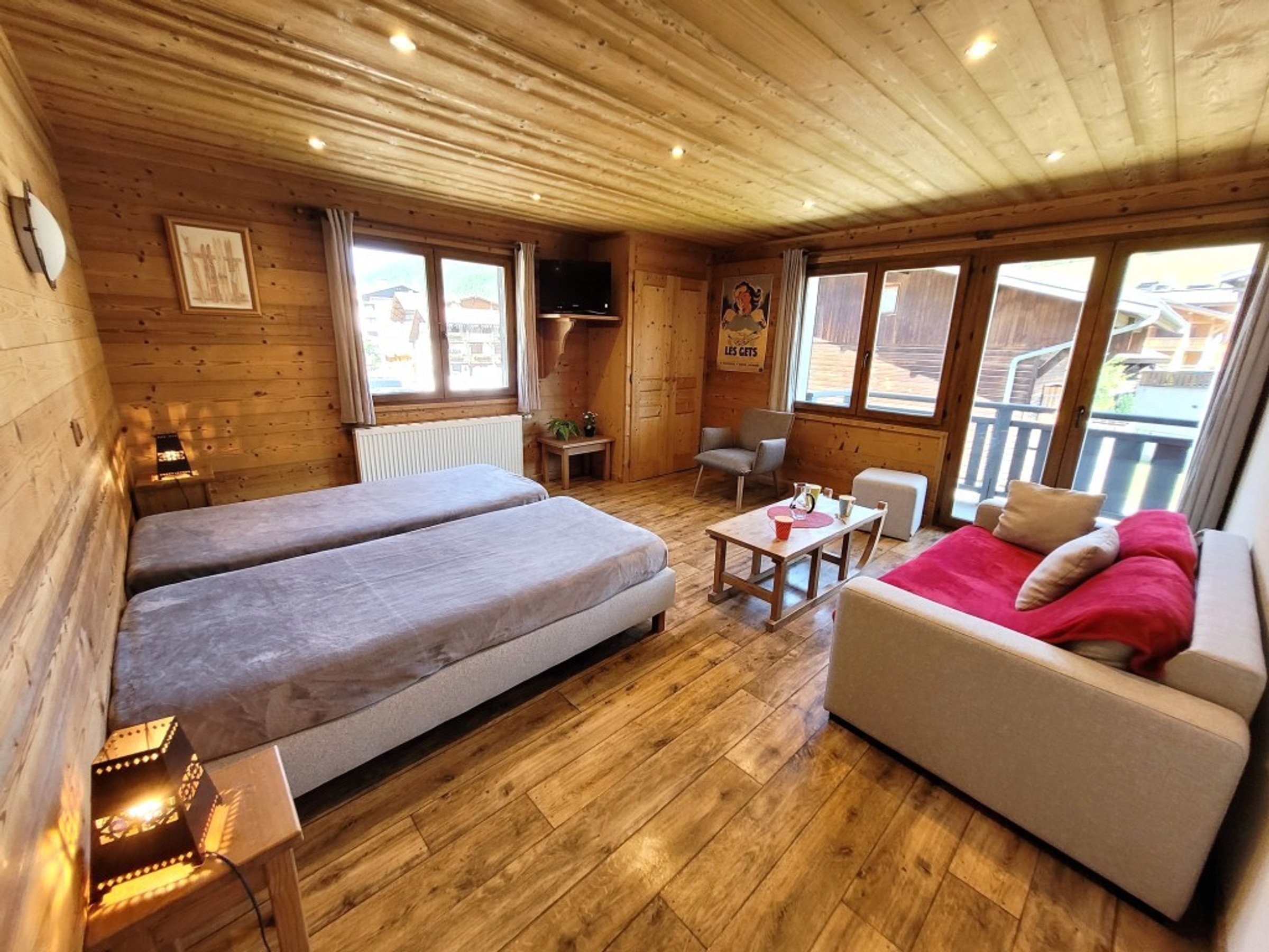 Appartement 3 pièces 6 personnes avec balcon - Résidence BEAU SEJOUR - Les Gets