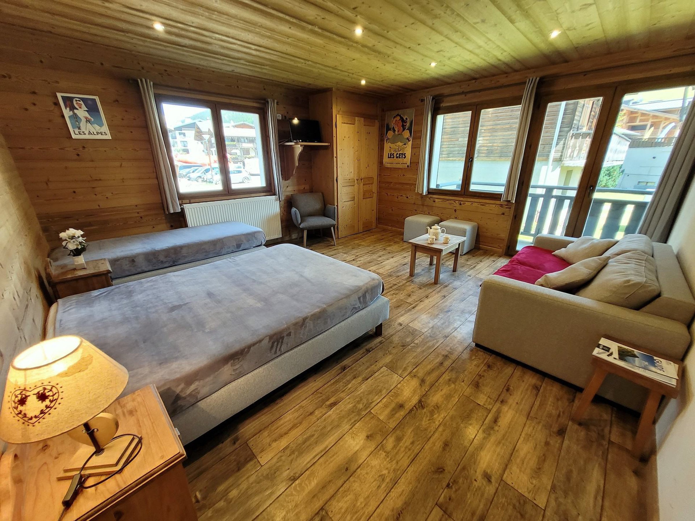 Appartement 1 pièce 4 personnes avec balcon - Résidence BEAU SEJOUR - Les Gets