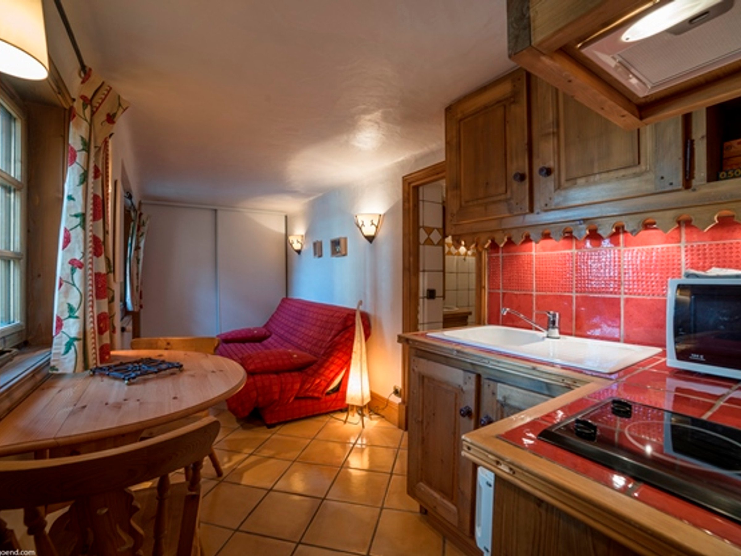 Studio 2 personnes - Résidence CHALET AYOUNGUILA - Courchevel 1850