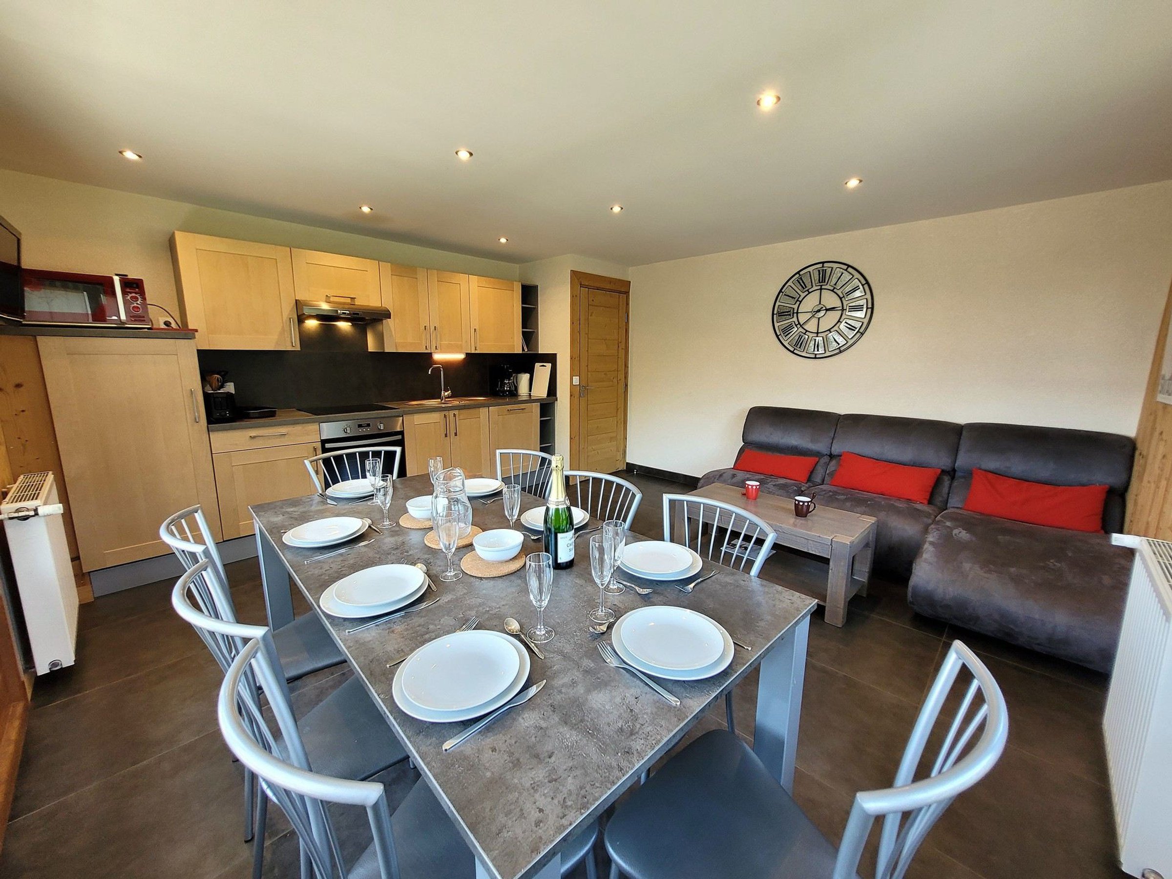 Appartement 4 pièces 6 personnes avec balcon - Résidence BEAU SEJOUR - Les Gets