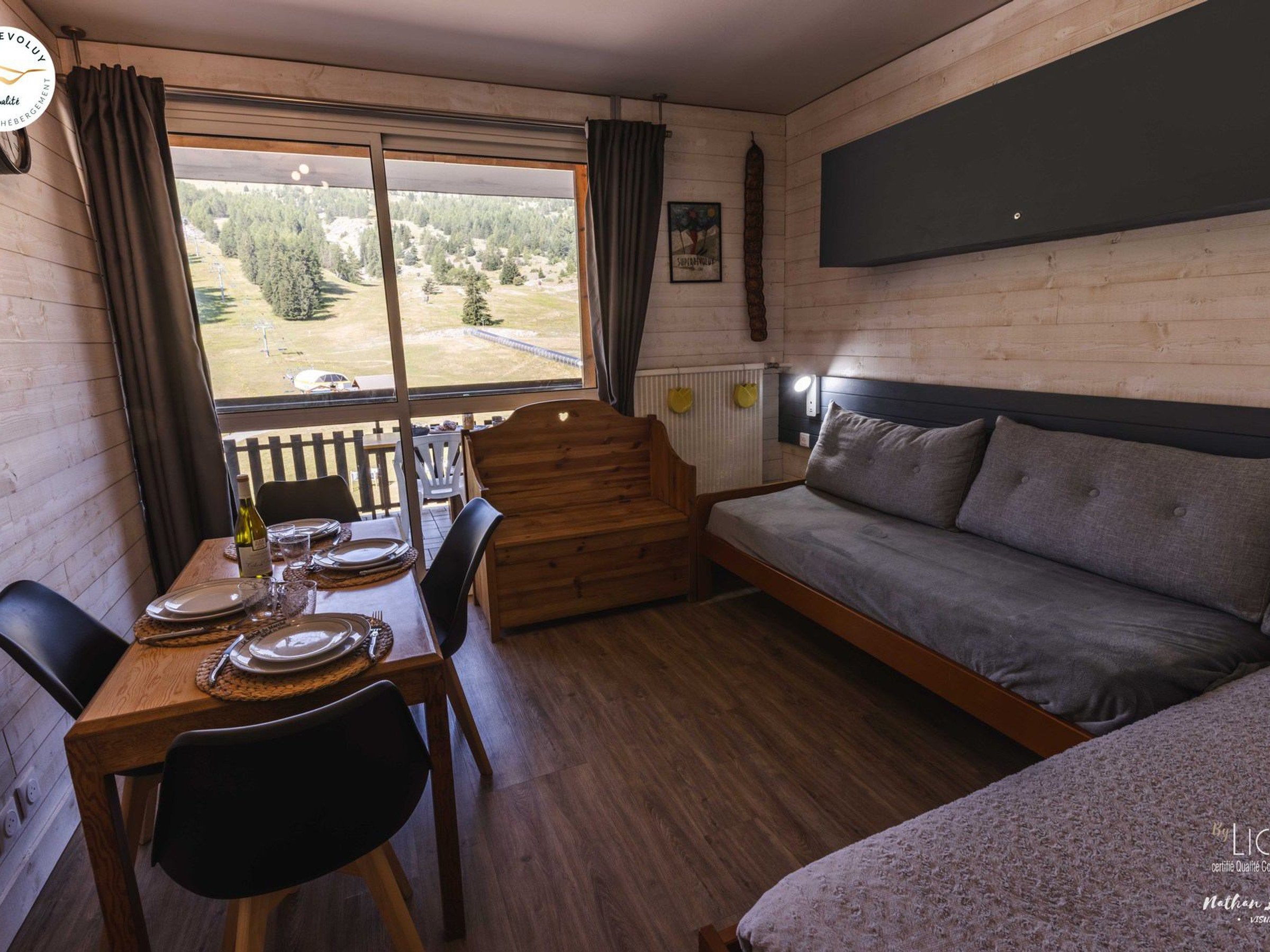 Studio Le Devoluy, 1 kamer appartement, 4 personen - Résidence LE BOIS D'AUROUZE - Superdévoluy