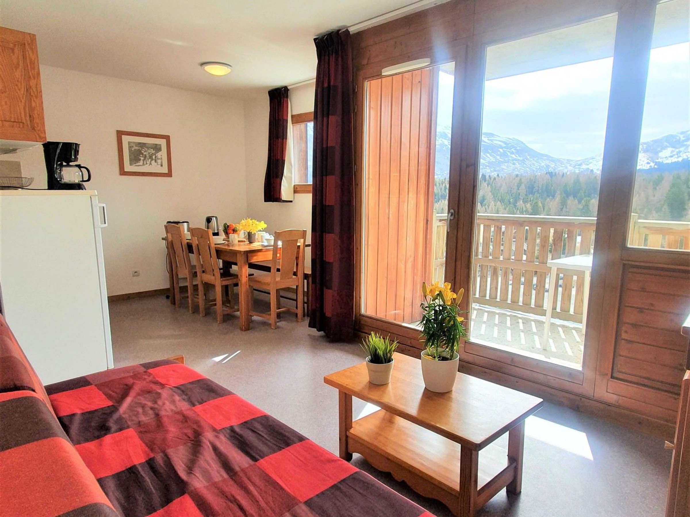 Appartement 3 kamers voor 6 personen met balkon - Résidence LES TOITS DU DEVOLUY - Superdévoluy