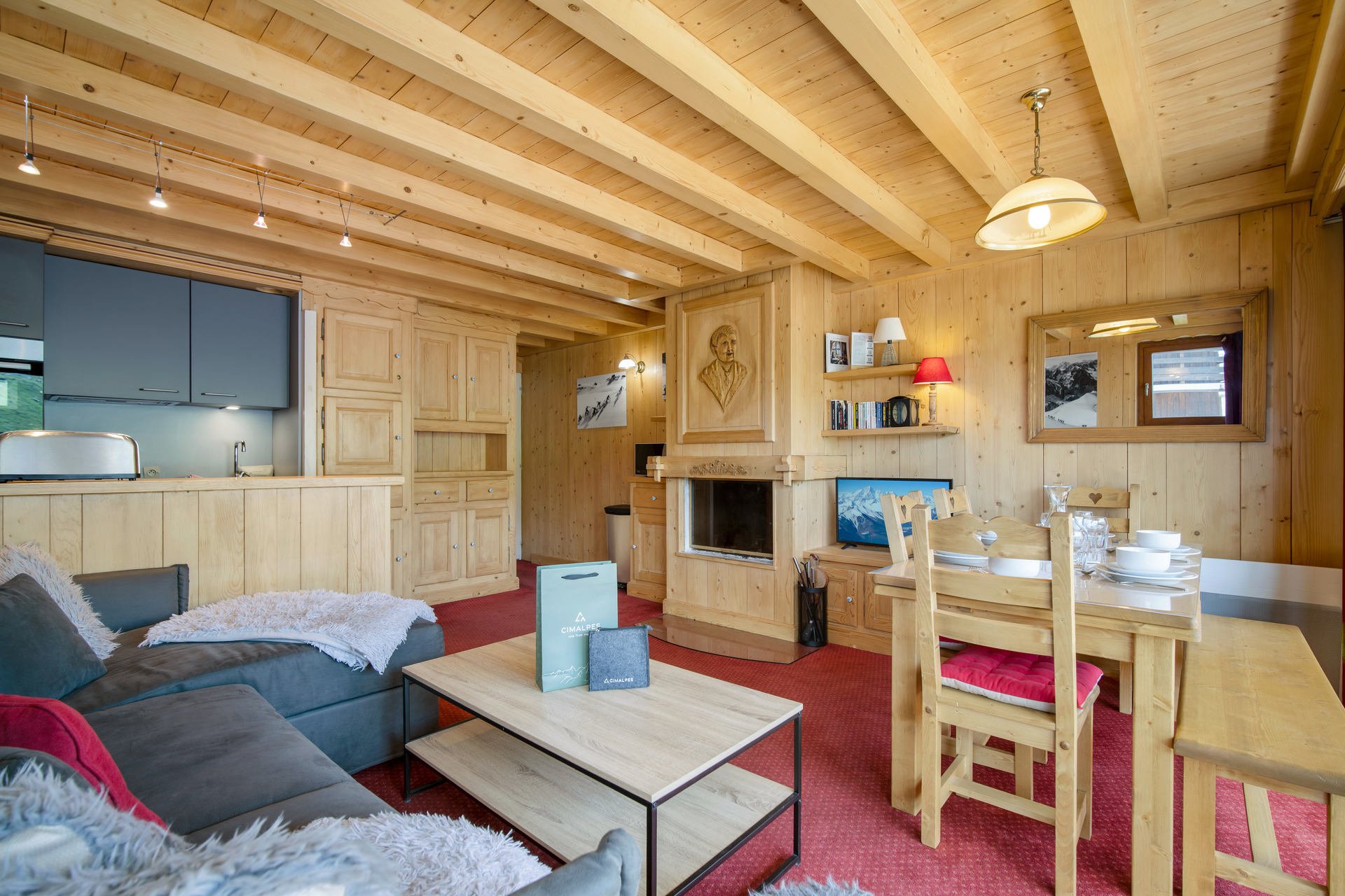 3 pièces 6 personnes - Appartements BEAU SOLEIL - Val Thorens